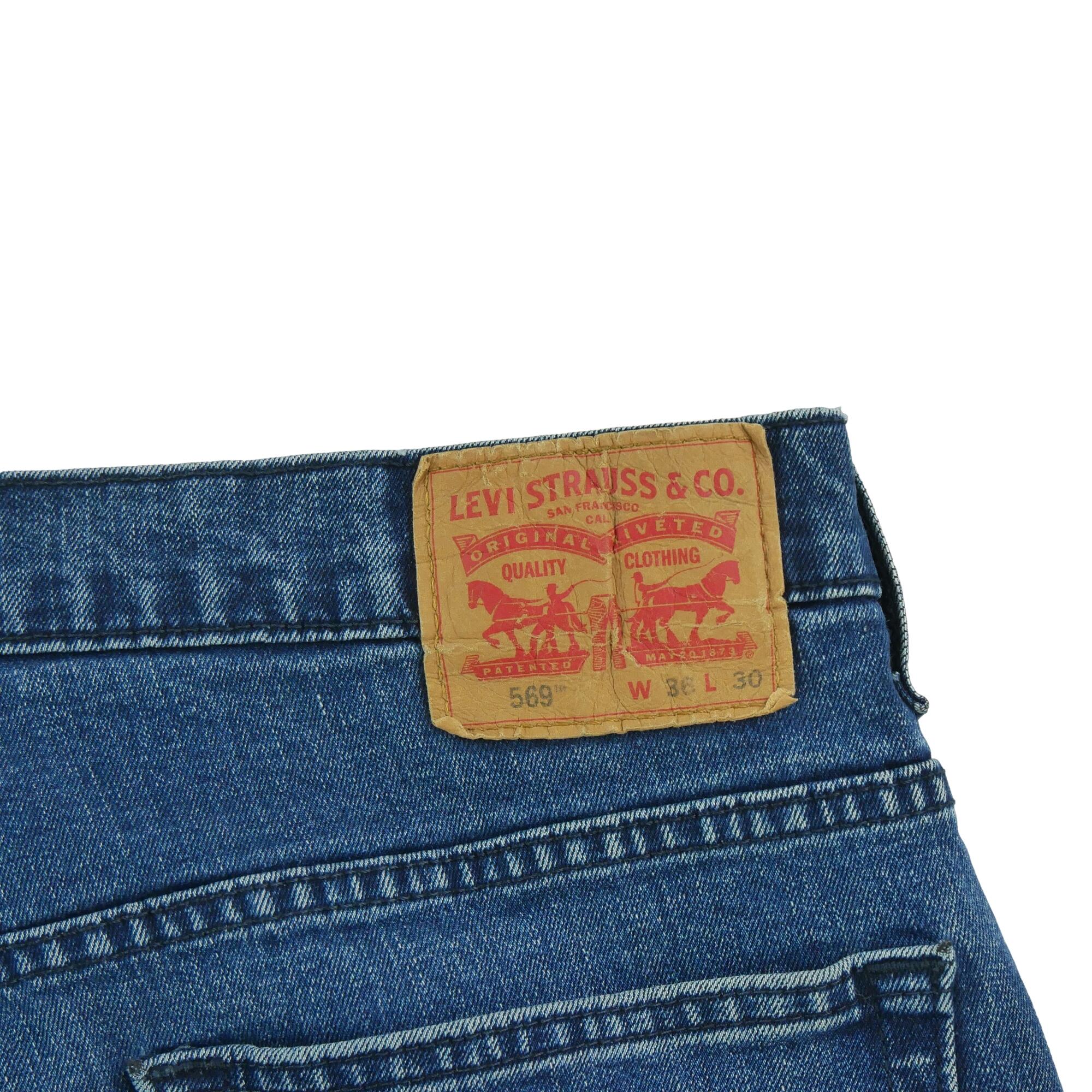 Seconde vie - Jean Homme Levis 569 Loose fit Bleu - Excellent 6/7