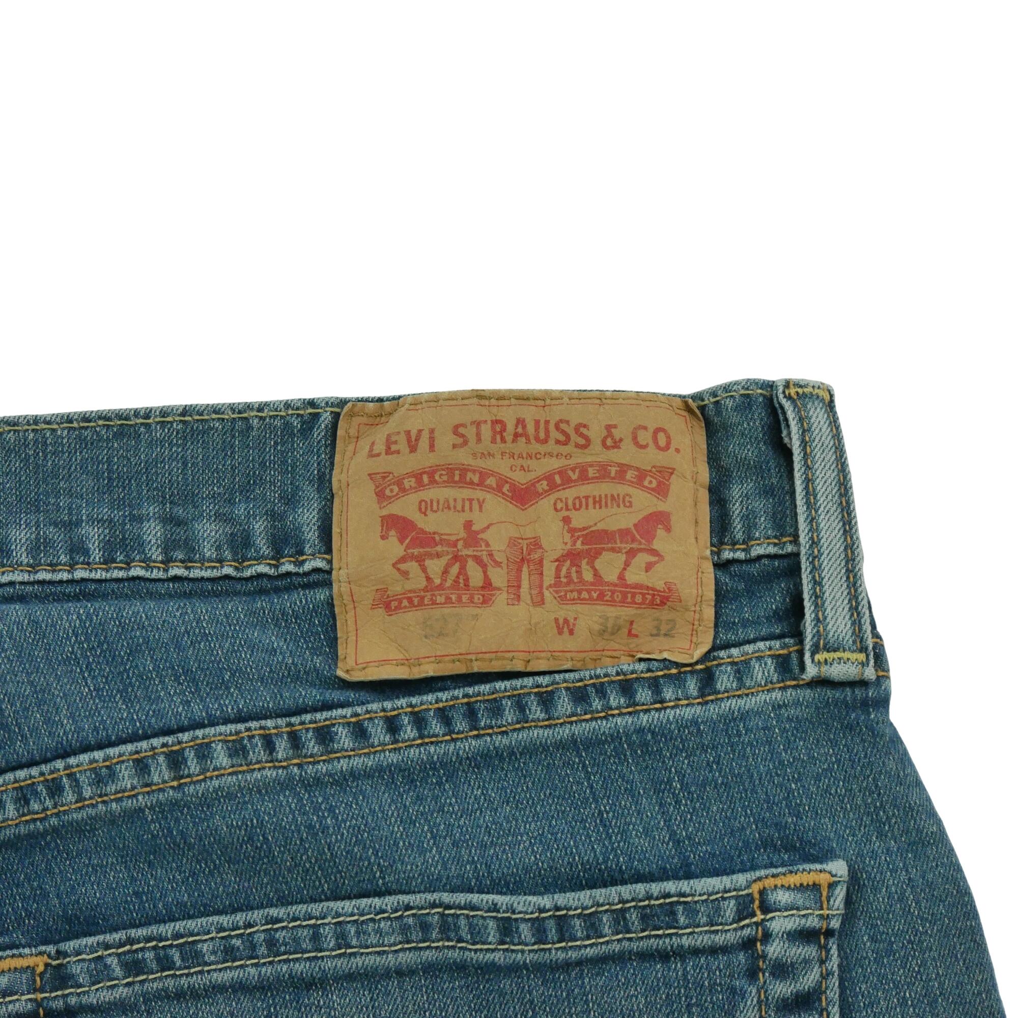 Seconde vie - Jean Homme Levis 527 Slim Bootcut Bleu - Excellent 6/7