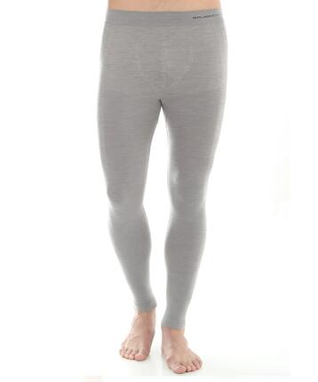 Leginsy męskie z wełny merino Brubeck COMFORT WOOL