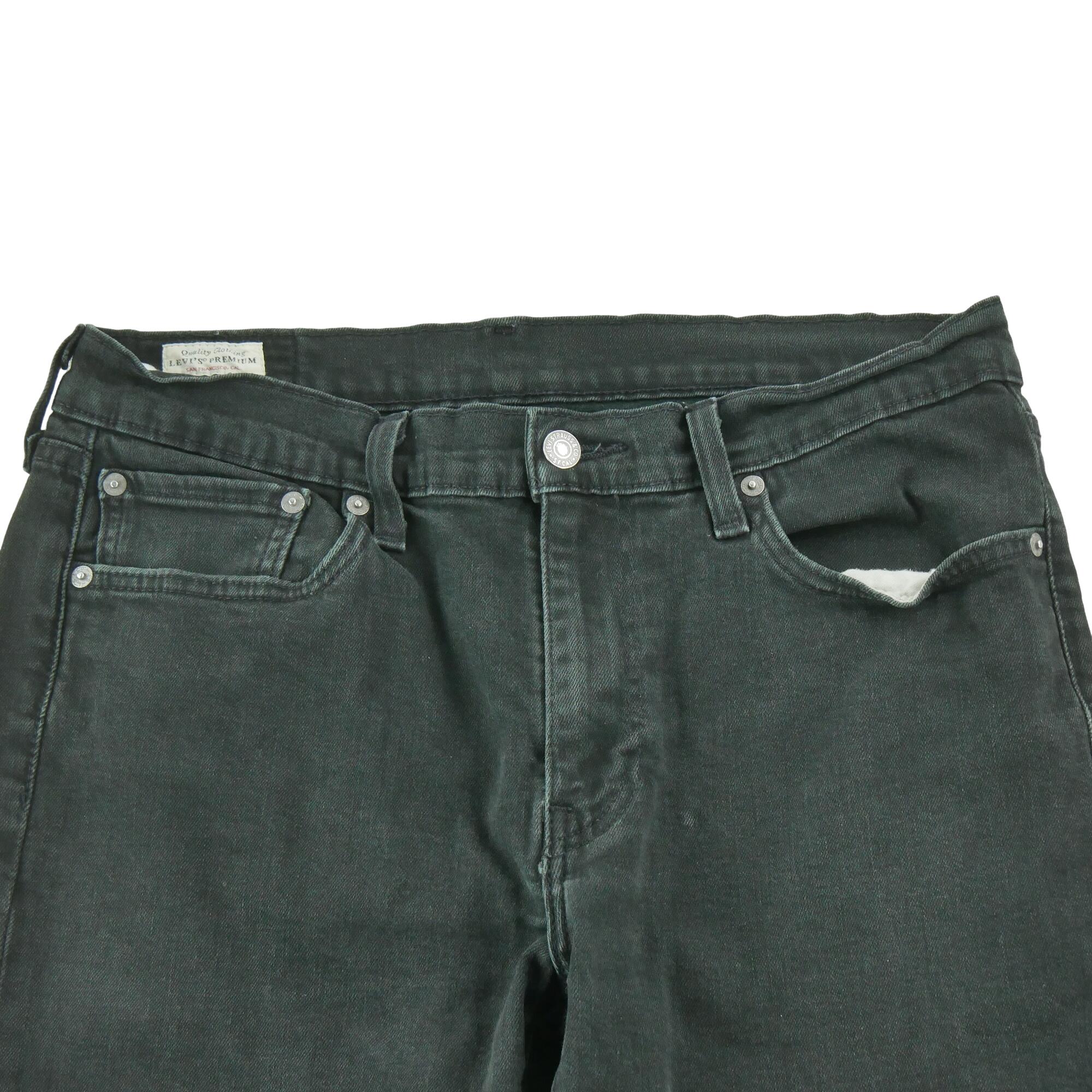 Seconde vie - Jean Homme Levis 514 Straight Fit Noir - Excellent 3/7