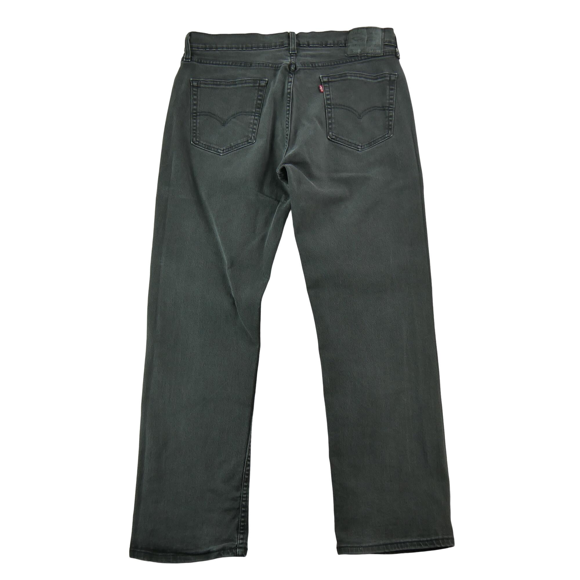 Seconde vie - Jean Homme Levis 514 Straight Fit Noir - Excellent 2/7