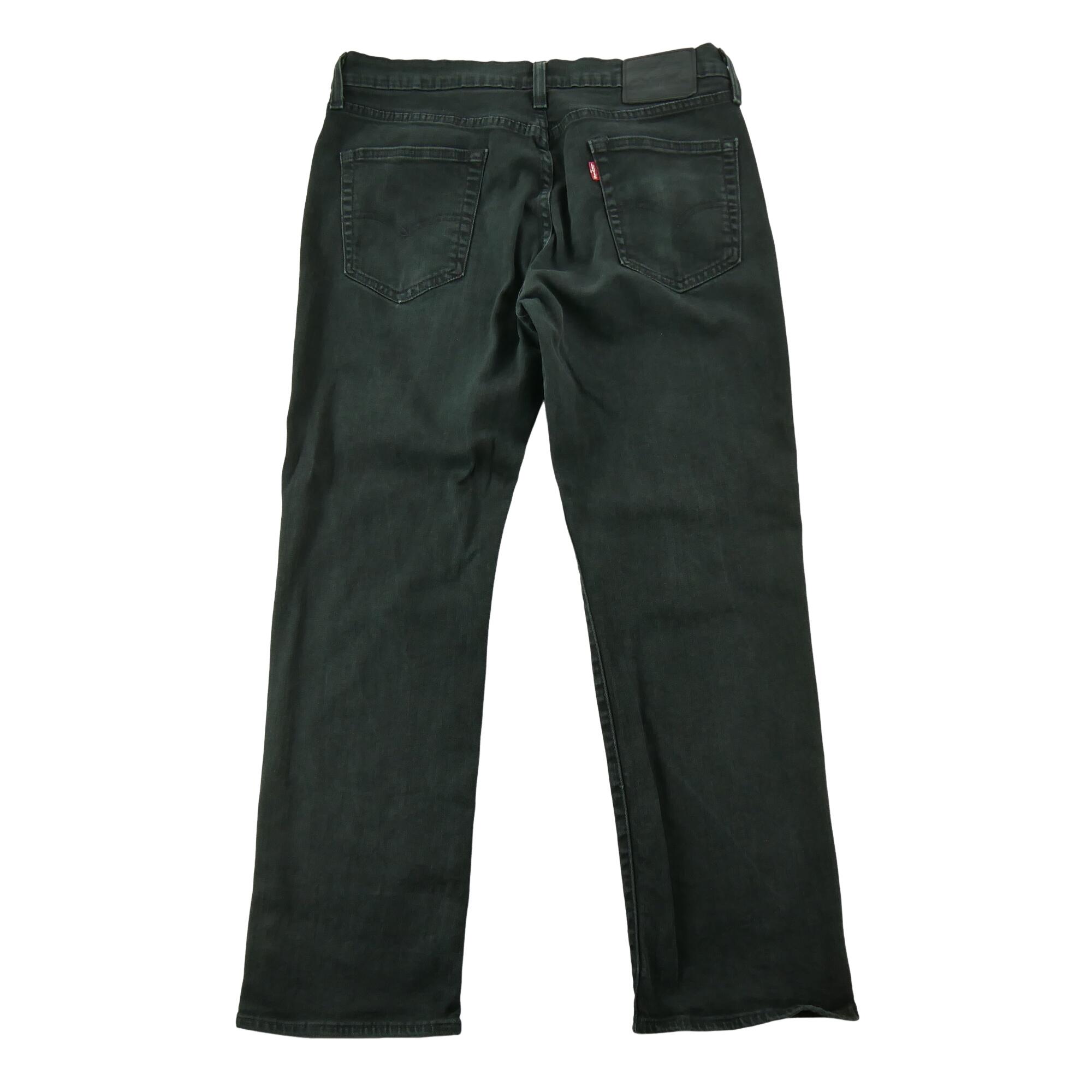 Seconde vie - Jean Homme Levis 514 Straight Fit Noir - Excellent 2/7