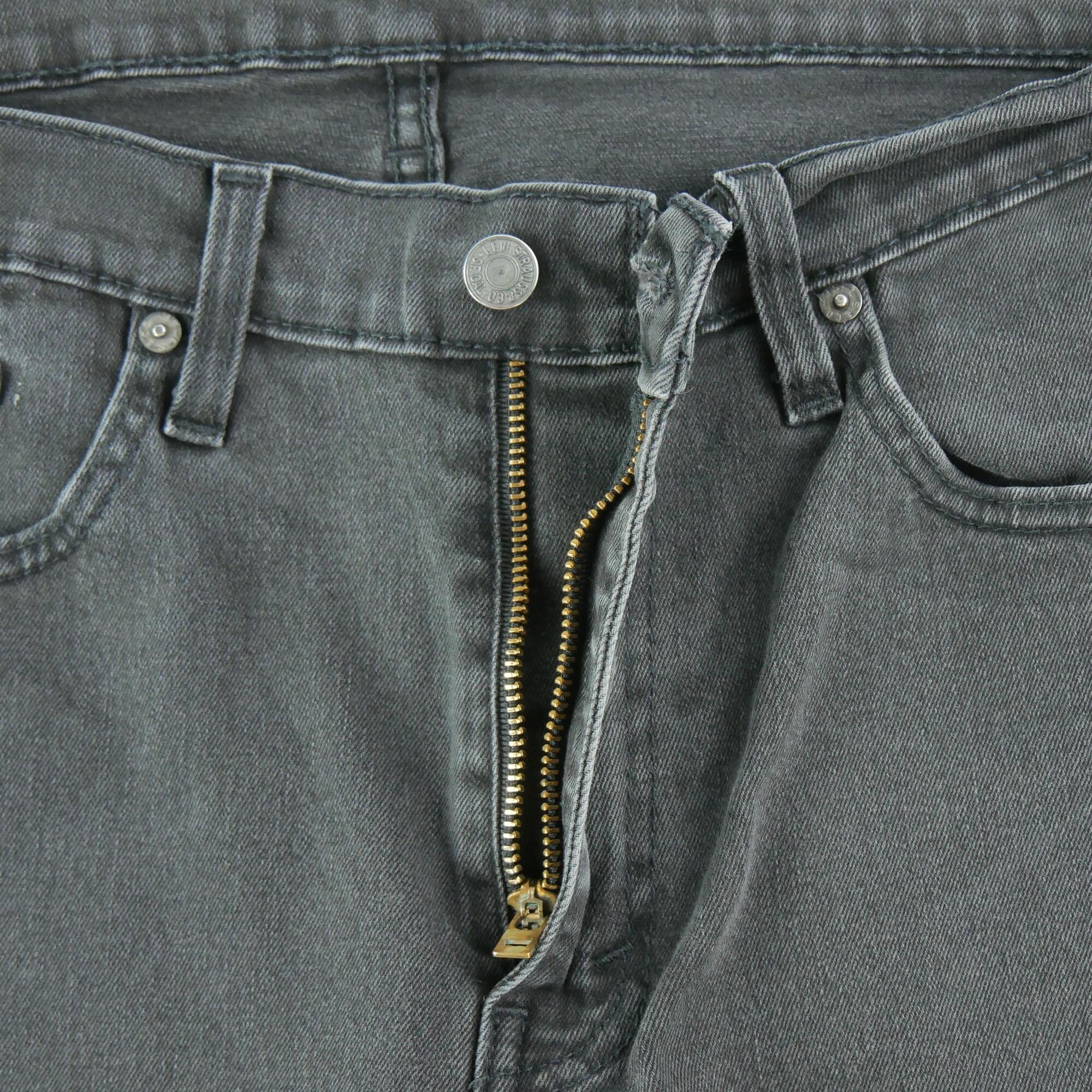 Seconde vie - Jean Homme Levis 514 Straight Fit Noir - Excellent 5/7