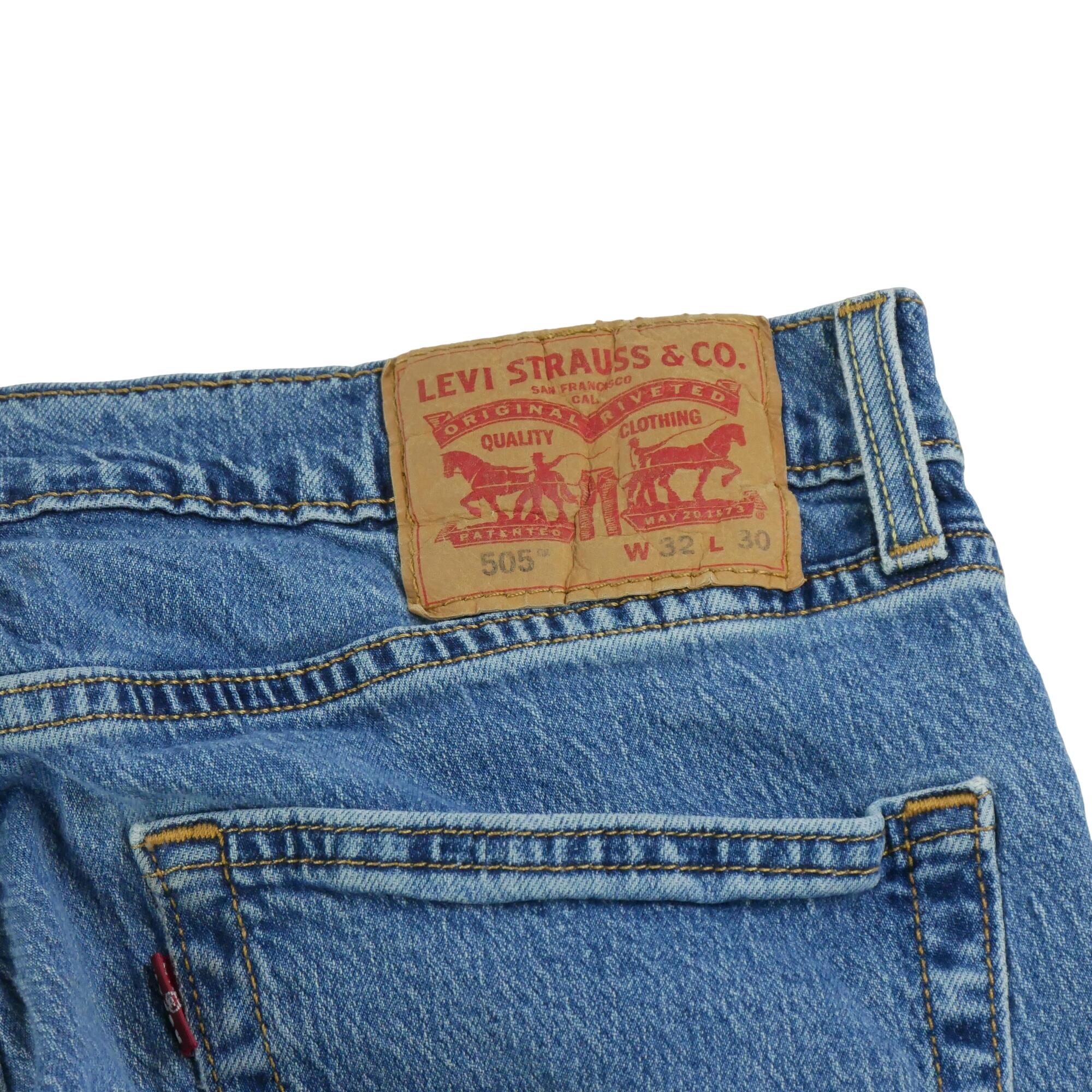 Seconde vie - Jean Homme Levis 505 Regular Fit - Très bon état 5/7