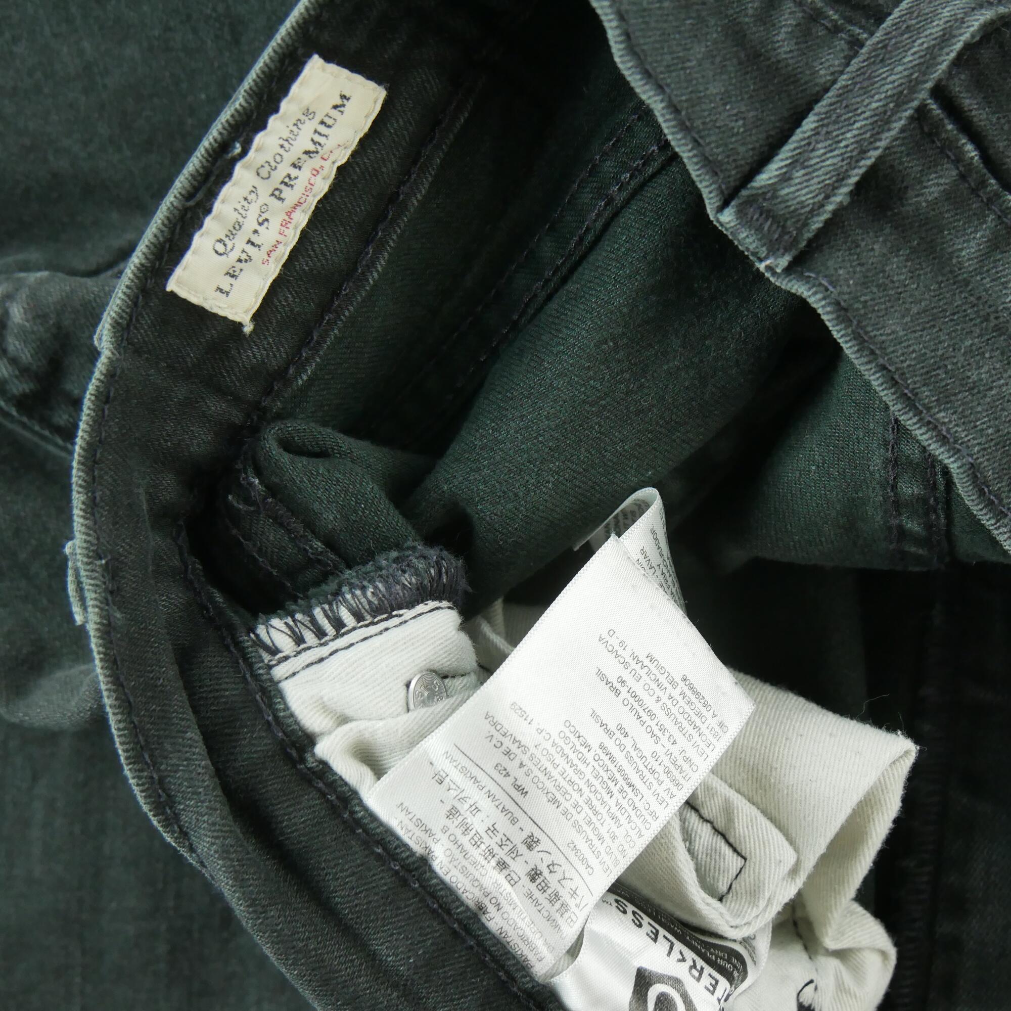Seconde vie - Jean Homme Levis 514 Straight Fit Noir - Excellent 7/7