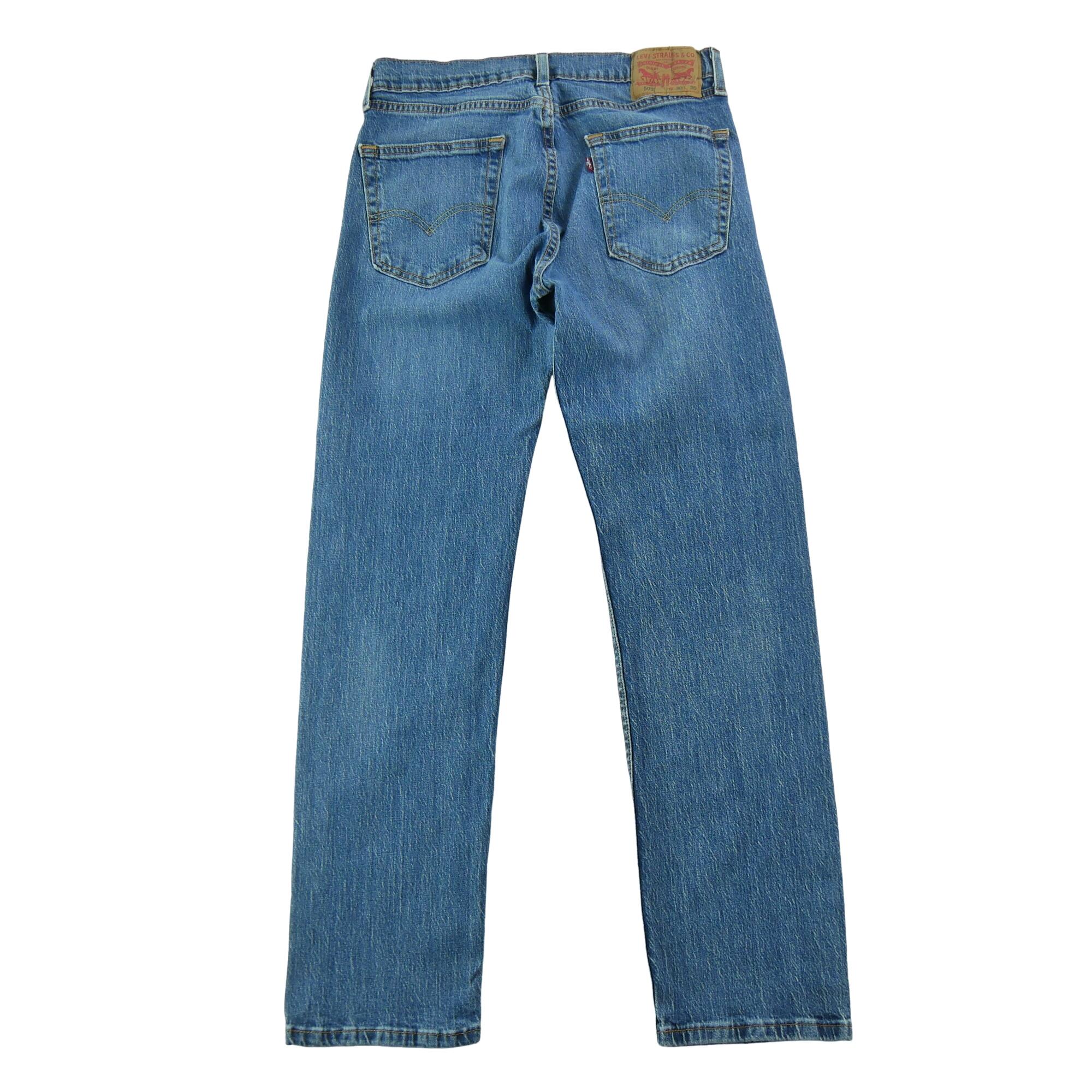 Seconde vie - Jean Homme Levis 505 Regular Fit Bleu - Excellent 2/7