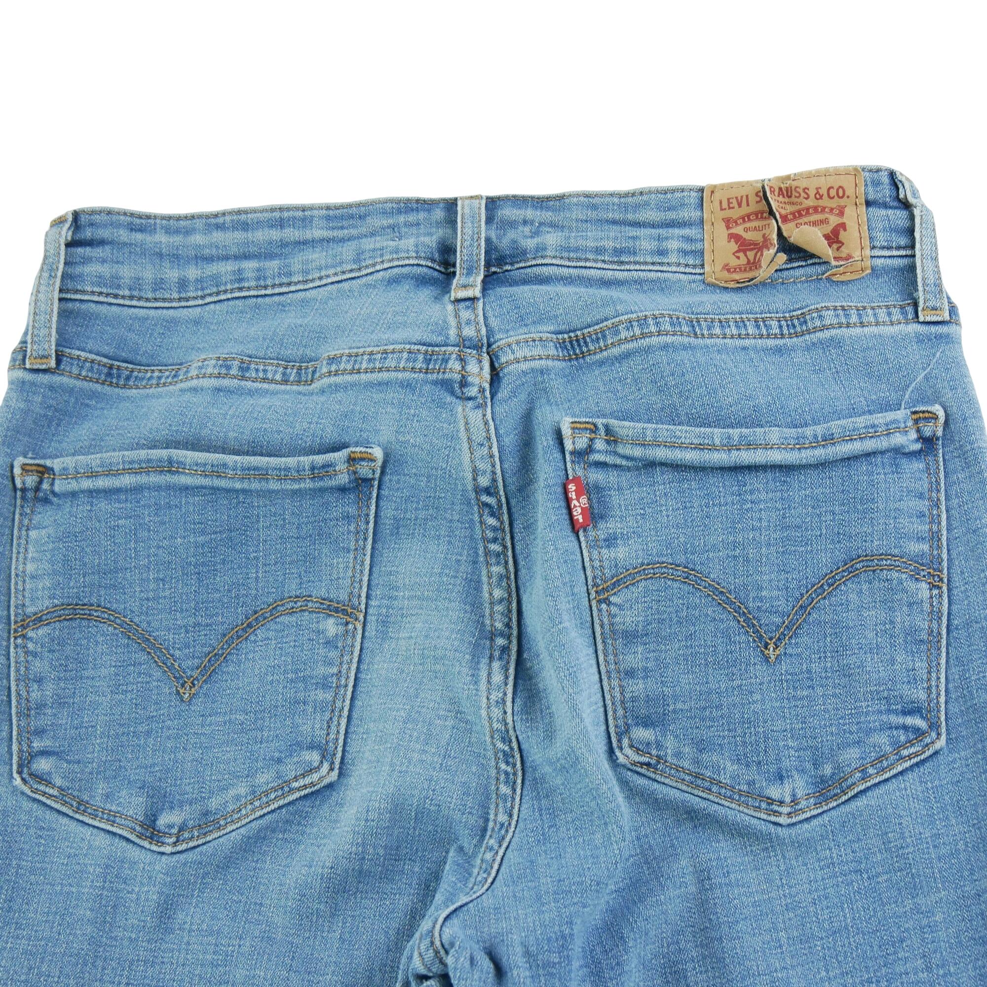 Seconde vie - Jean Femme Levis 721 Bleu - Très bon état 4/7