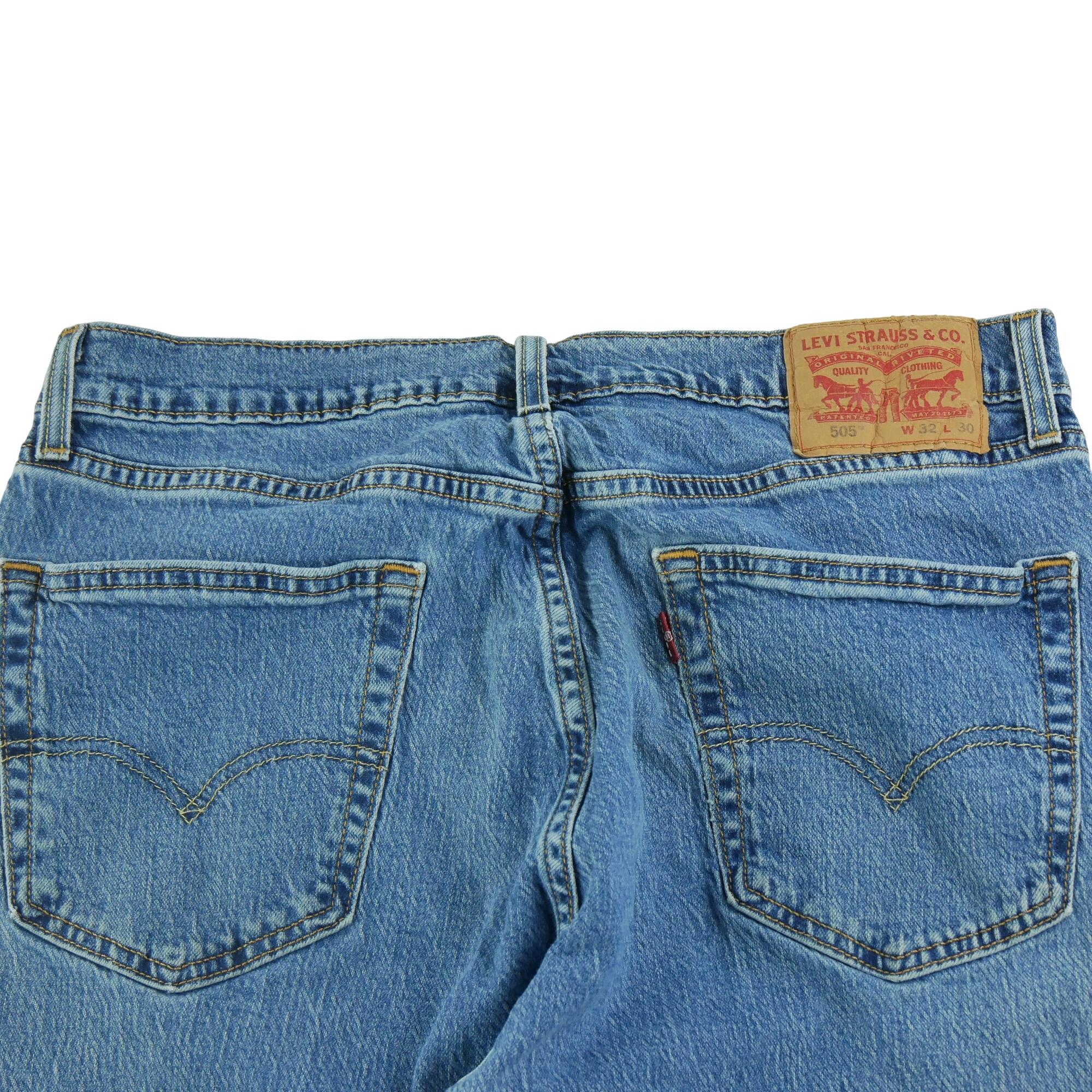 Seconde vie - Jean Homme Levis 505 Regular Fit - Très bon état 4/7