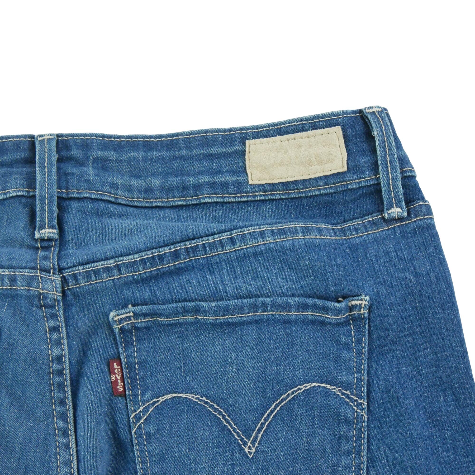 Seconde vie - Jean Femme Levis Slight Curve Bleu - Excellent 6/7