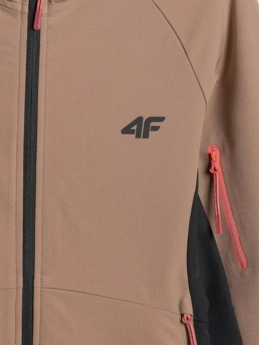 Kurtka softshell wiatroodporna damska 4F 4FRSS26TSOFF645 7/7