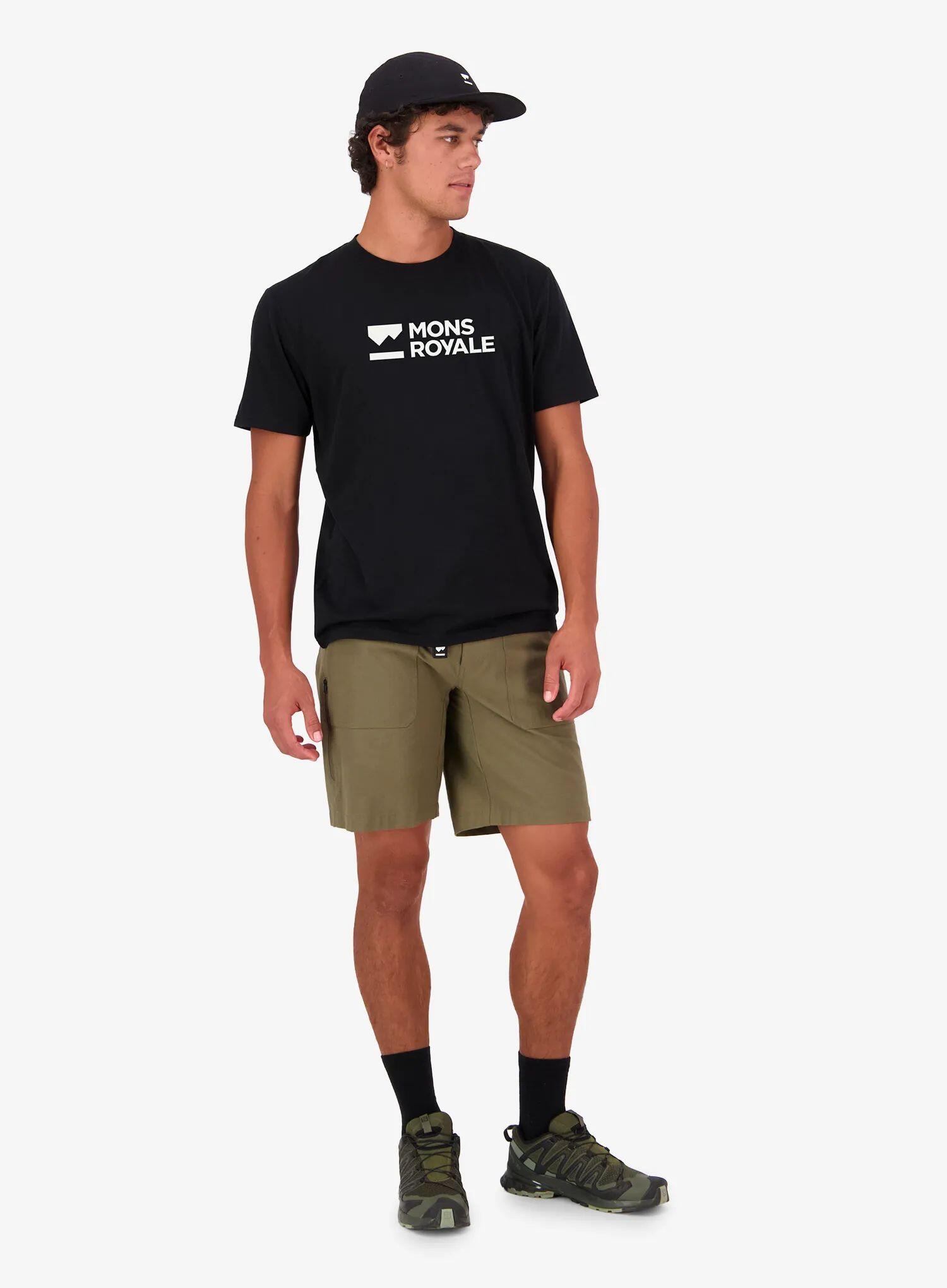 Koszulka rowerowa Mons Royale Icon Merino T-Shirt 3/4