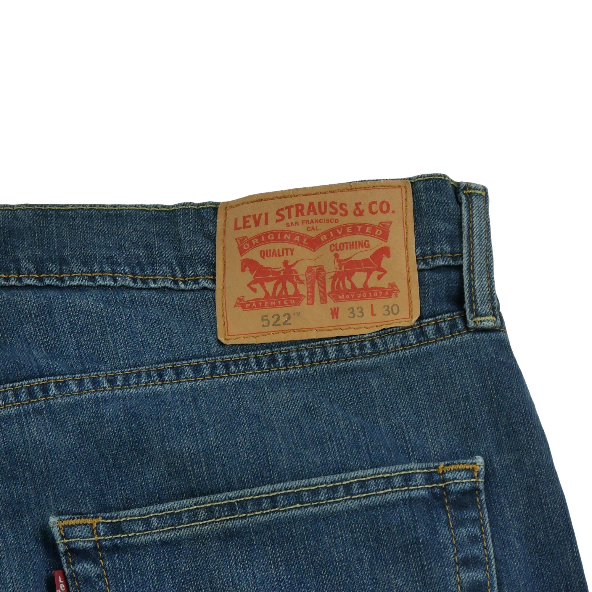 Seconde vie - Jean Homme Levis 522 Slim Taper - Très bon état 5/7