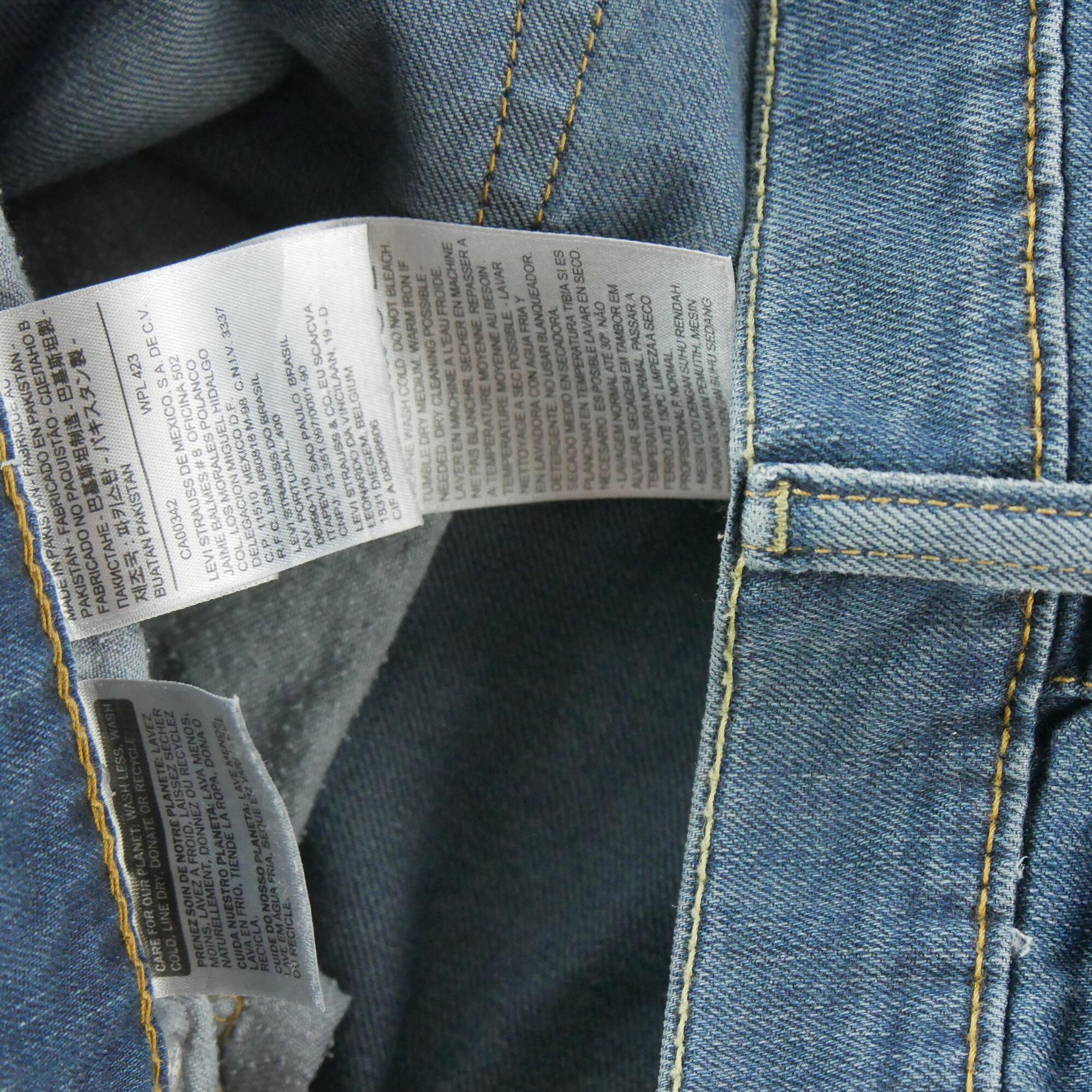 Seconde vie - Jean Homme Levis 522 Slim Taper - Très bon état 7/7