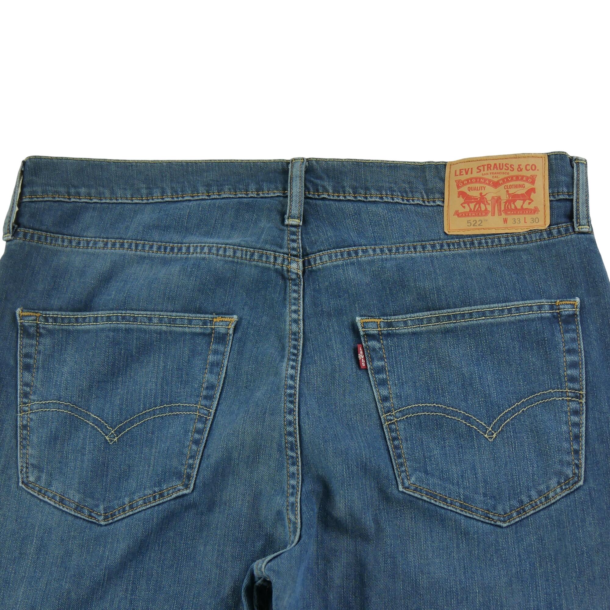 Seconde vie - Jean Homme Levis 522 Slim Taper - Très bon état 4/7