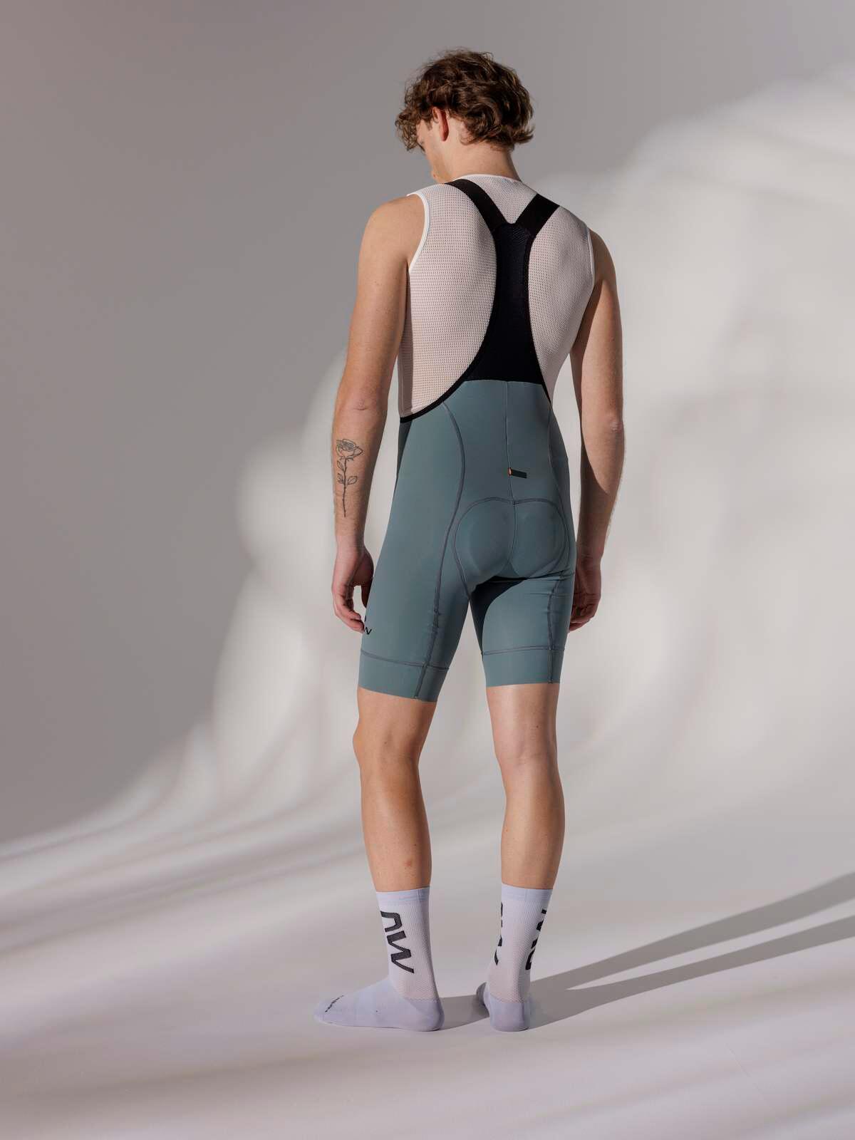 Spodenki rowerowe NORTHWAVE Extreme Pro 2 Bibshort zielone 4/6