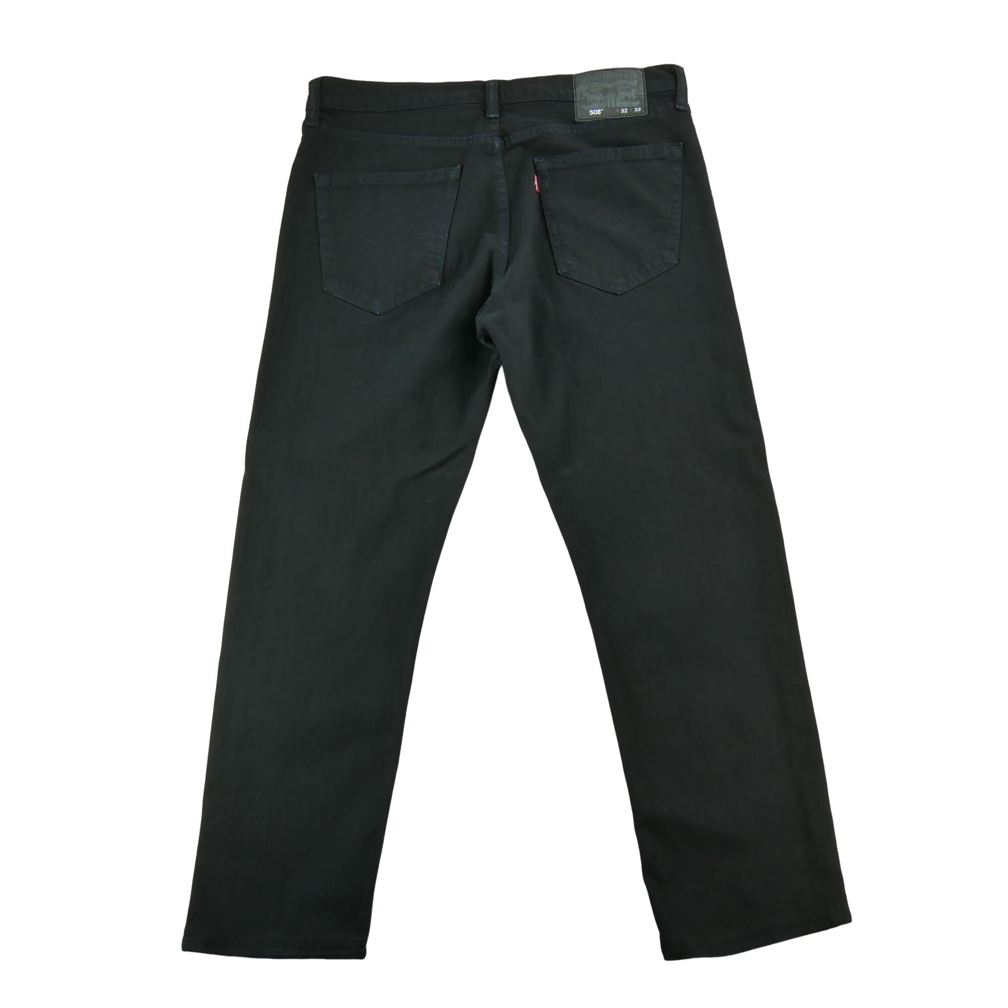 Seconde vie - Jean Homme Levis 508 Regular Taper Noir - Excellent 2/7