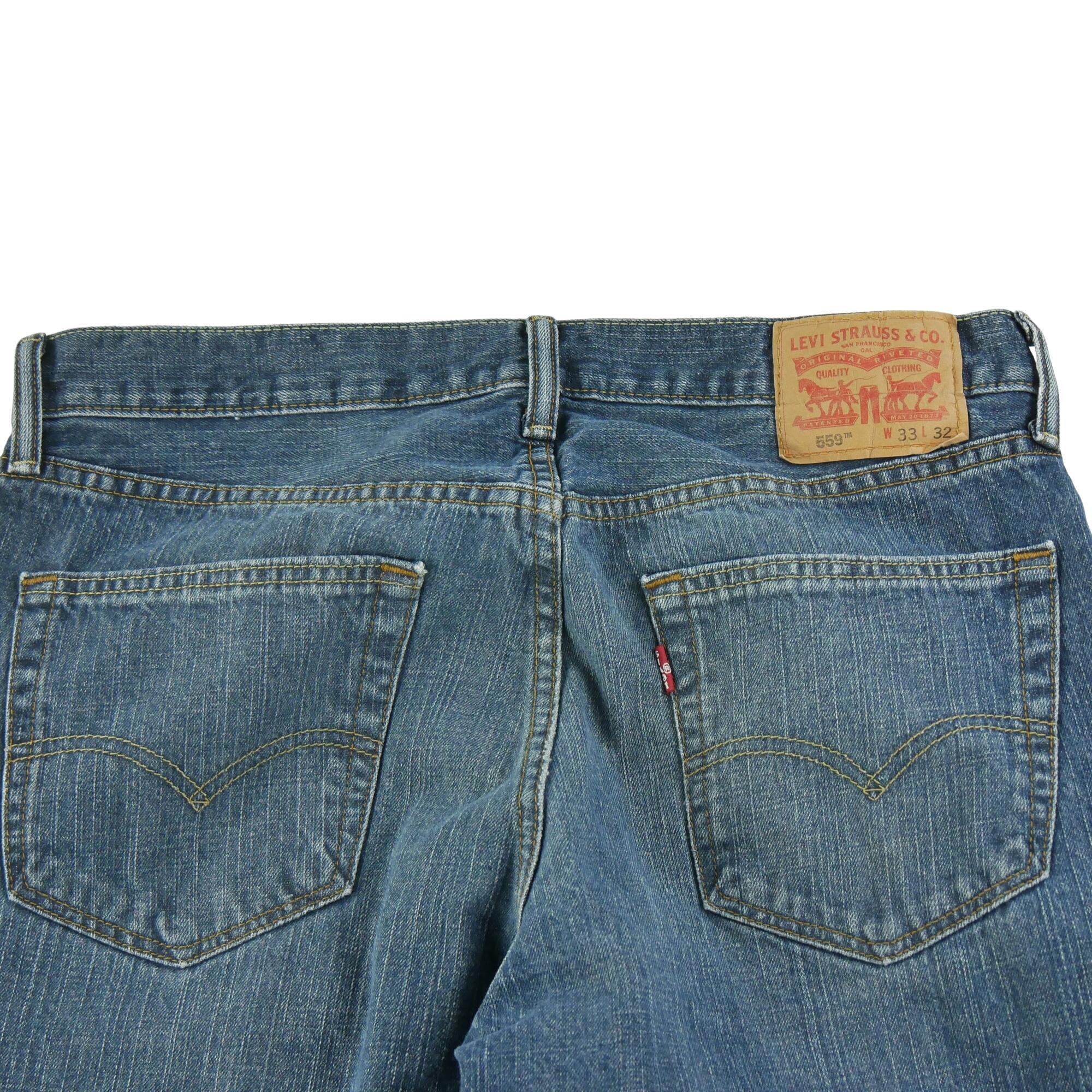 Seconde vie - Jean Homme Levis 559 Relaxed Fit - Très bon état 4/7