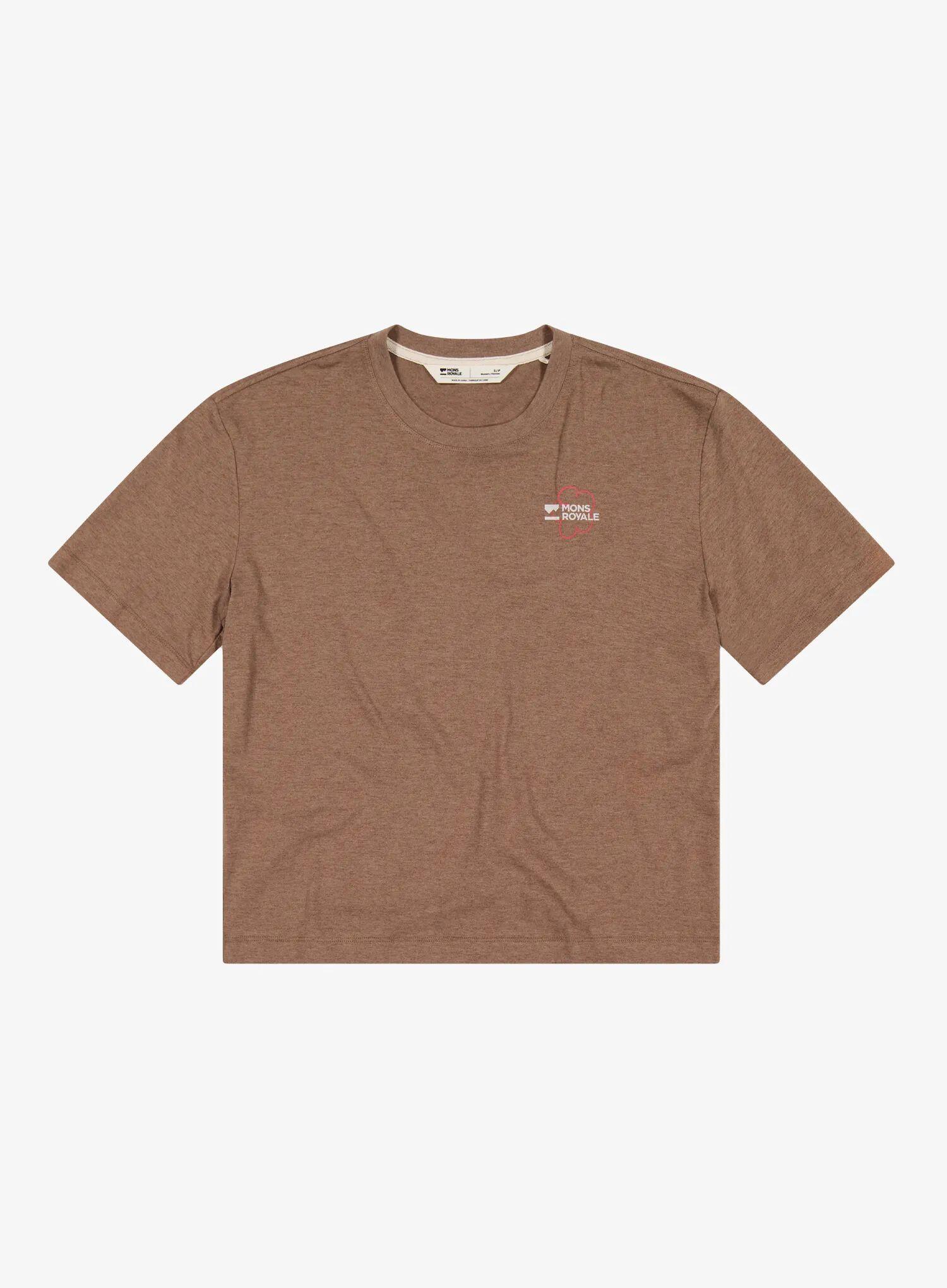 Koszulka bawełniana damska Mons Royale Yonder Merino Organic Cotton T-Shirt 5/6