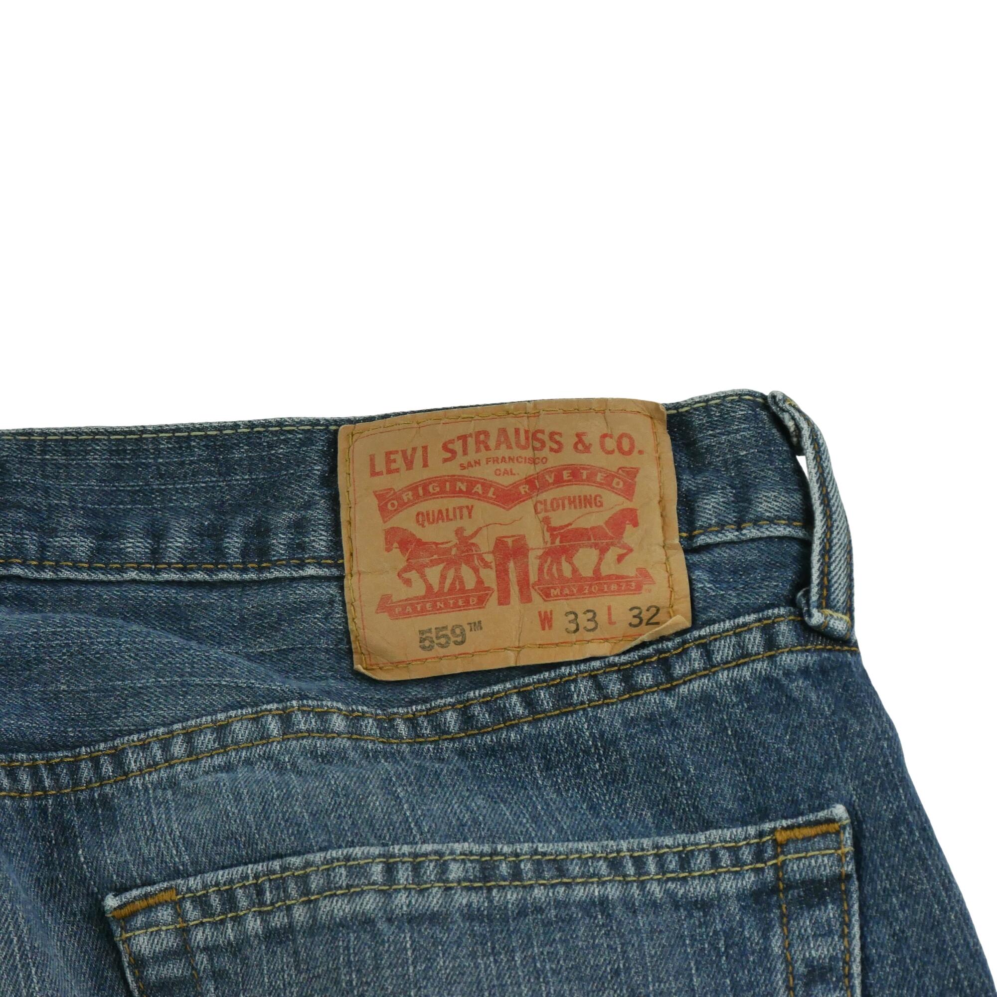Seconde vie - Jean Homme Levis 559 Relaxed Fit - Très bon état 6/7
