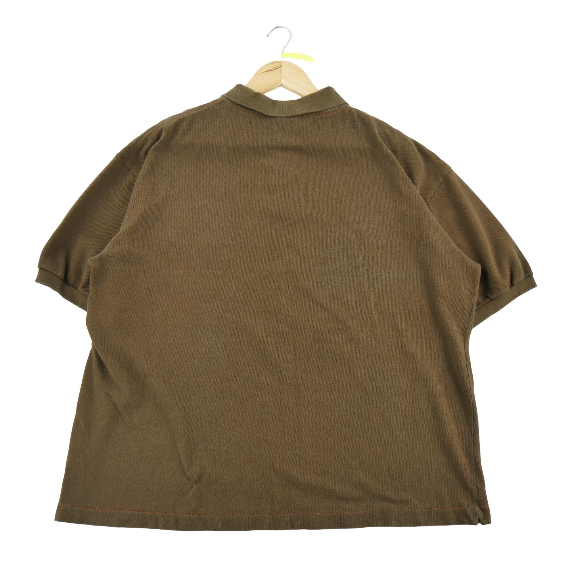 Polo uomo maniche corte marrone Lacoste 2/7
