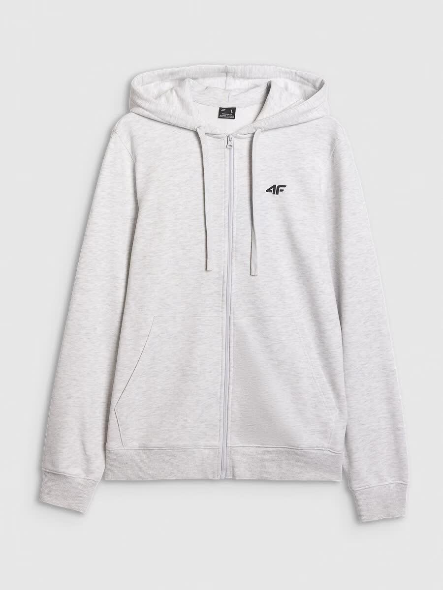 Bluza męska z kapturem rozpinana 4F 4FWMM00TSWSM1768 5/7