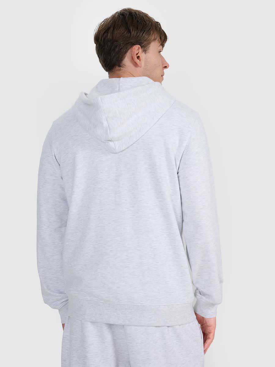 Bluza męska z kapturem rozpinana 4F 4FWMM00TSWSM1768 4/7