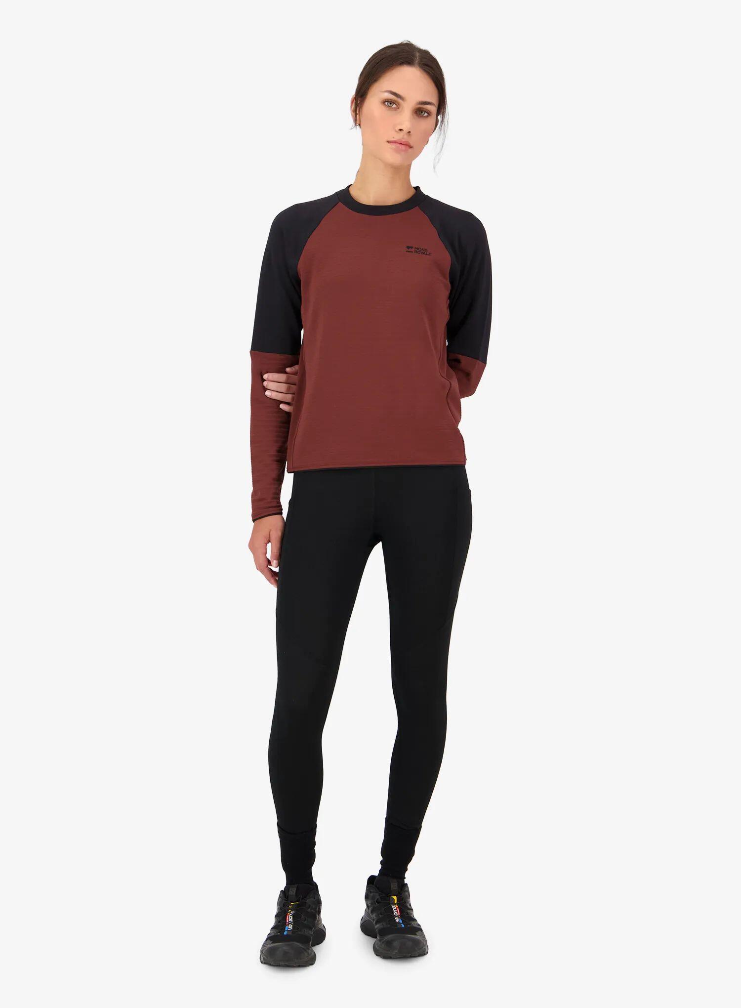 Bluza damska Mons Royale Quad Merino Fleece Pullover 3/3