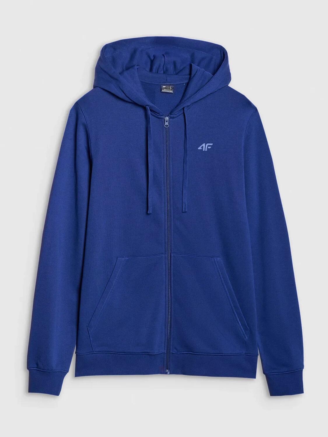 Bluza męska z kapturem rozpinana 4F 4FWMM00TSWSM1768 5/6