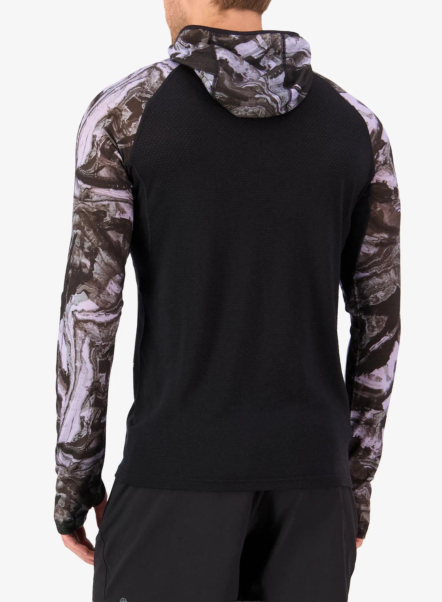 Bluza z kapturem Mons Royale Temple Merino Long Sleeve Hood 2/6