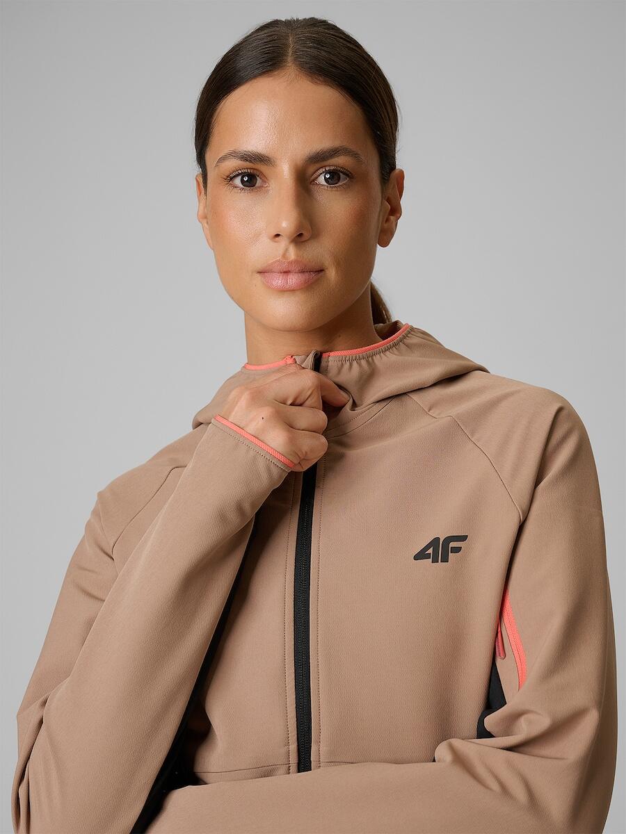 Kurtka softshell wiatroodporna damska 4F 4FRSS26TSOFF645 5/7