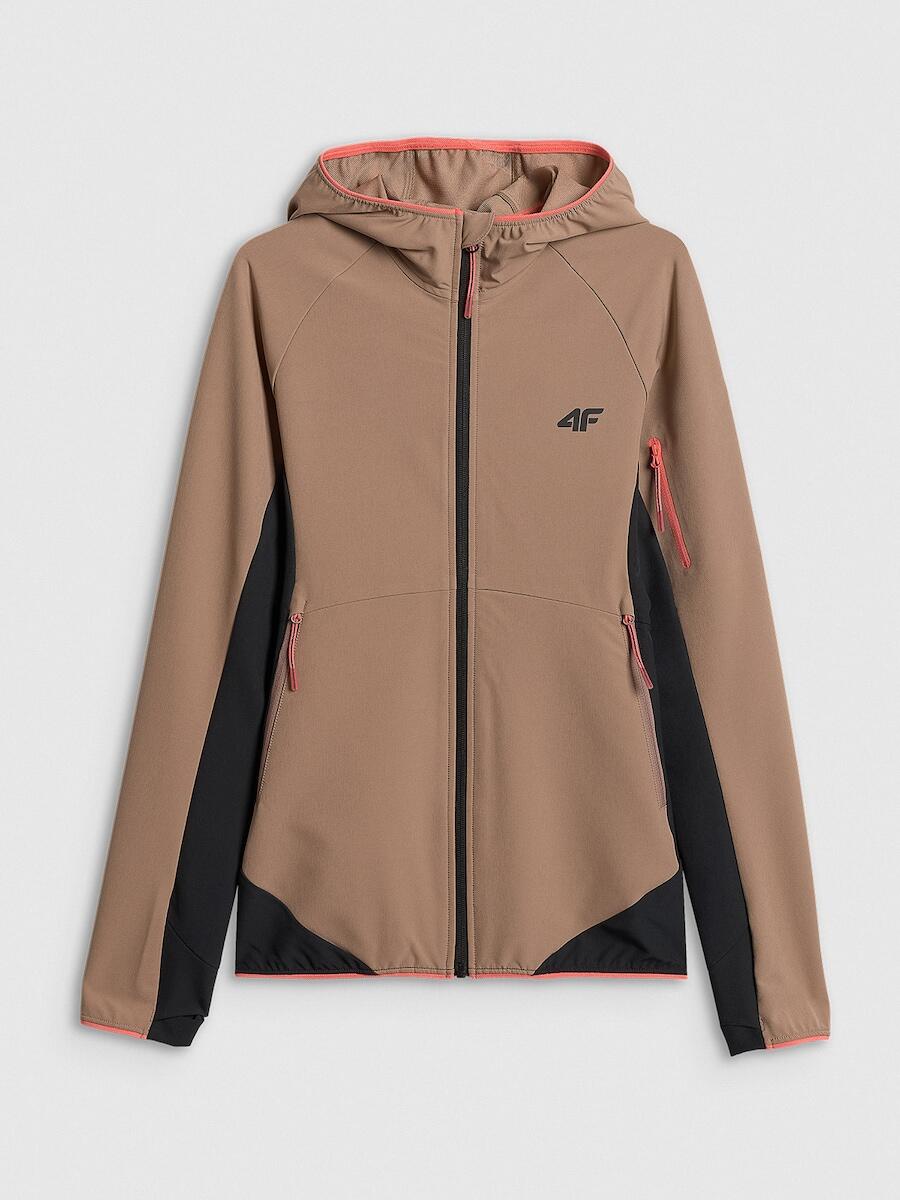 Kurtka softshell wiatroodporna damska 4F 4FRSS26TSOFF645 6/7