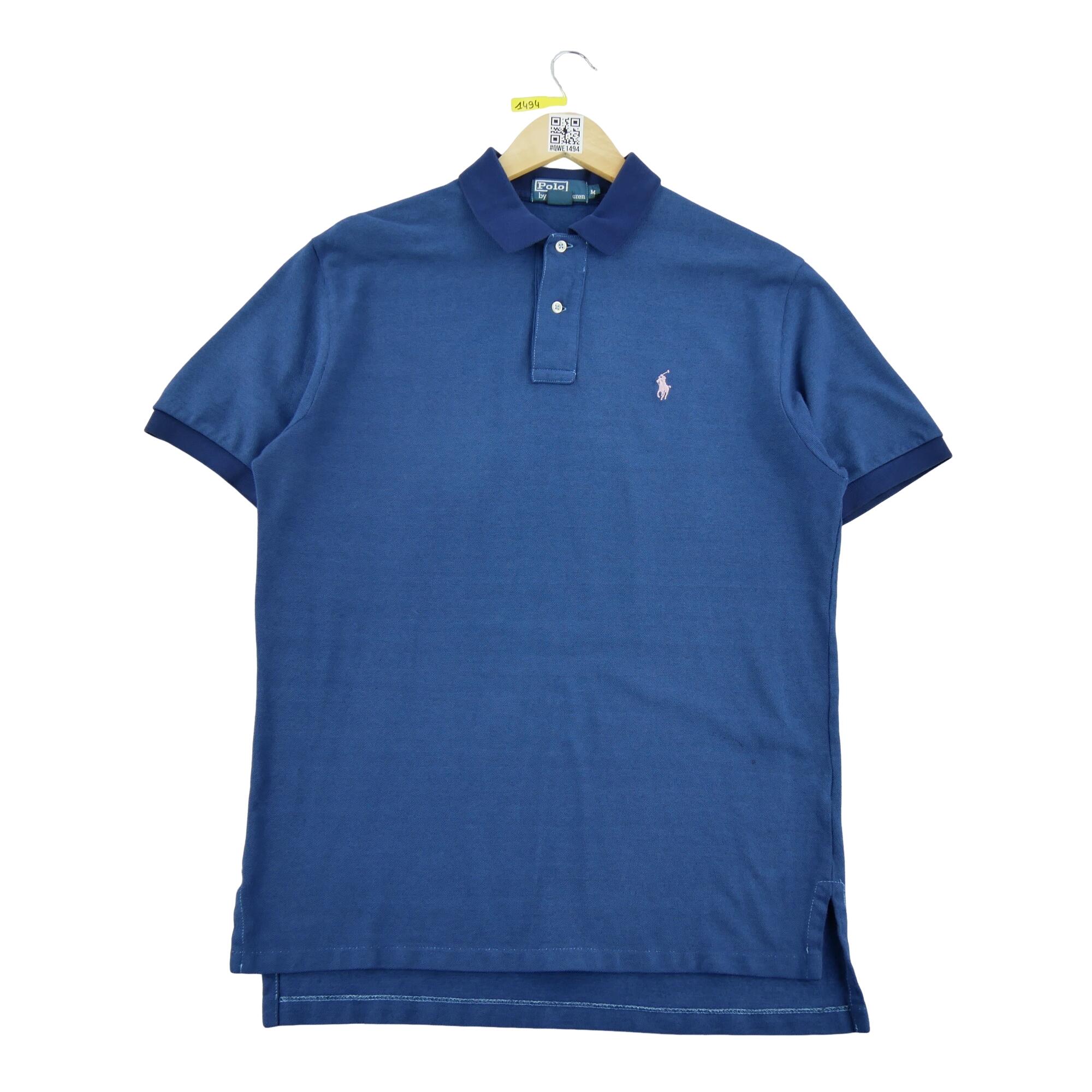 Polo maniche corte uomo Polo Ralph Lauren blu 2/7