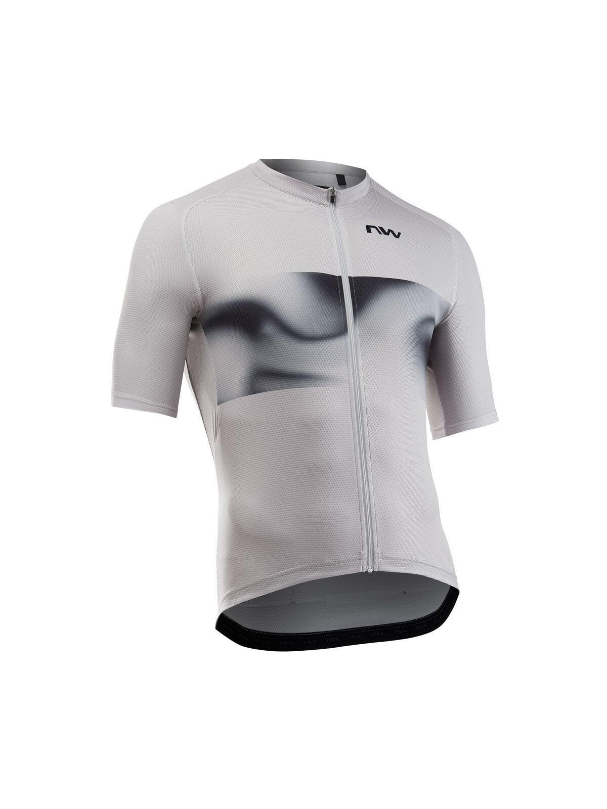 Koszulka rowerowa NORTHWAVE Force Evo Jersey S/s szara