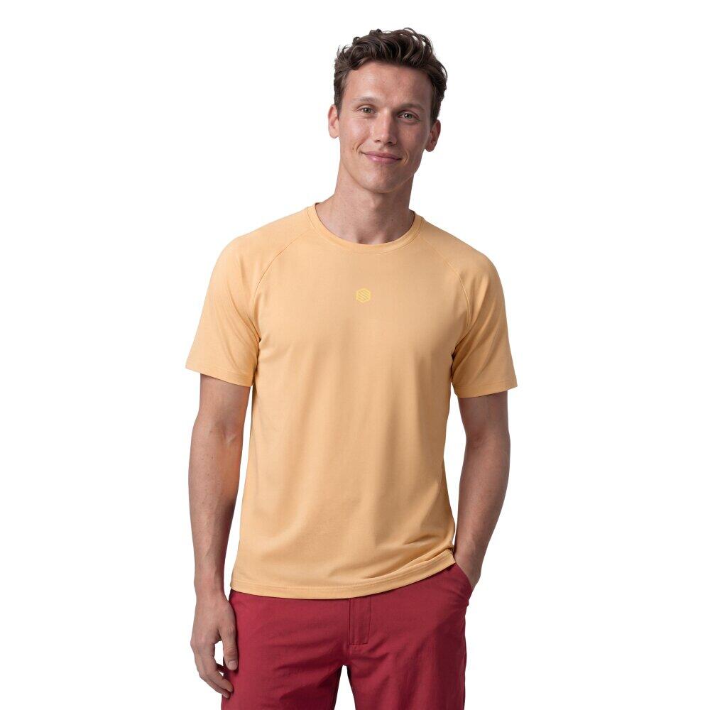 Men 's gravel cycling jersey Linden Yellow Yellow