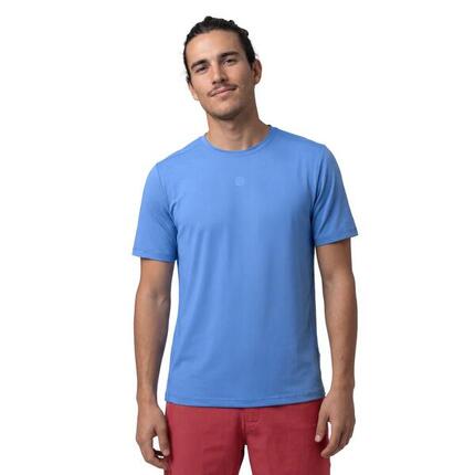 T-shirt cyclisme gravel homme Linden Blue Bleu
