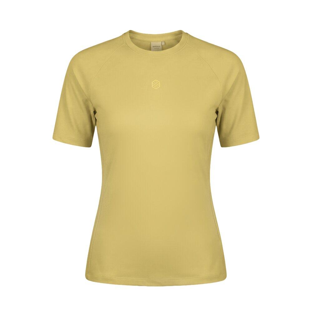 Camiseta de gravel mujer Linden-W Green Verde 6/7