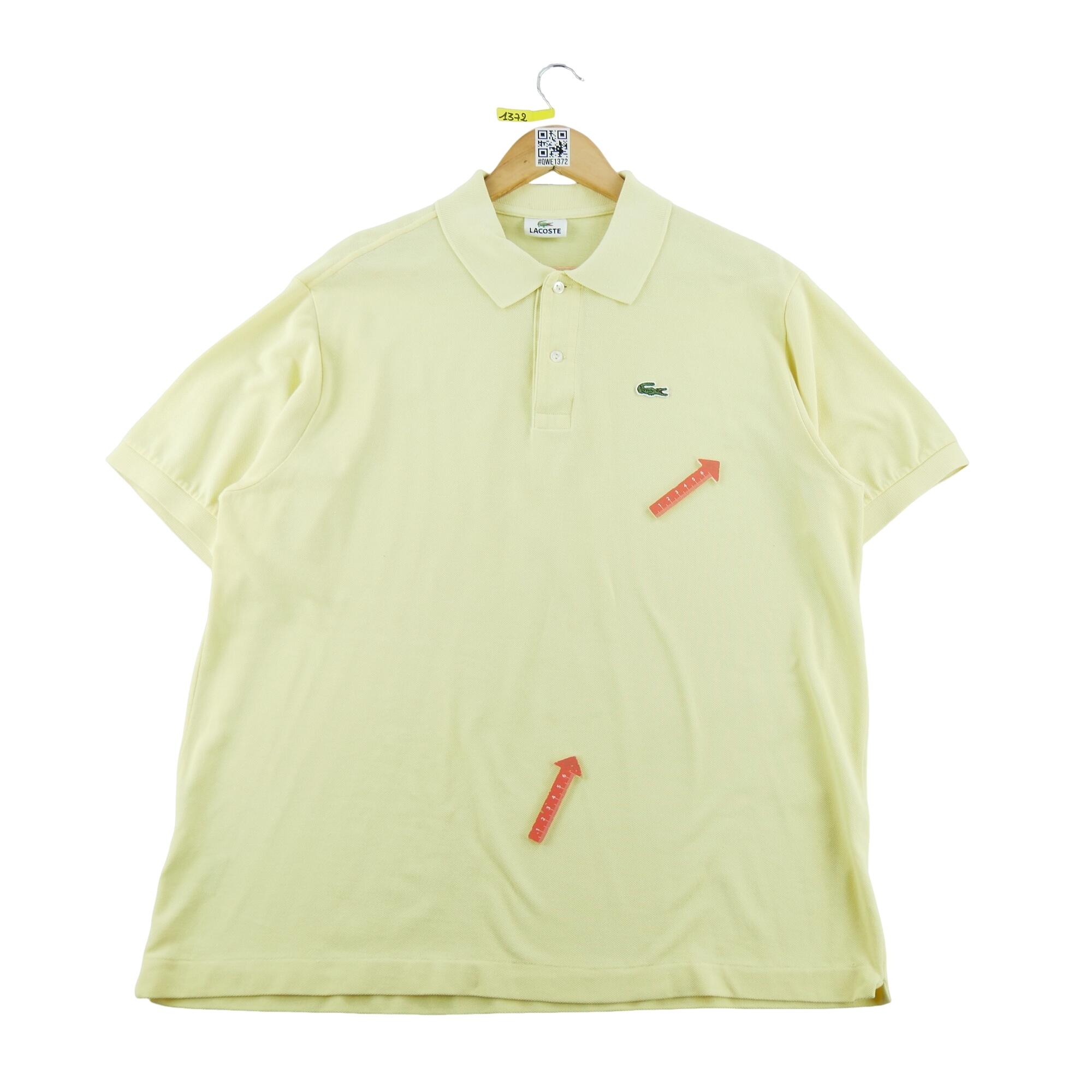Polo uomo maniche corte giallo Lacoste 2/7