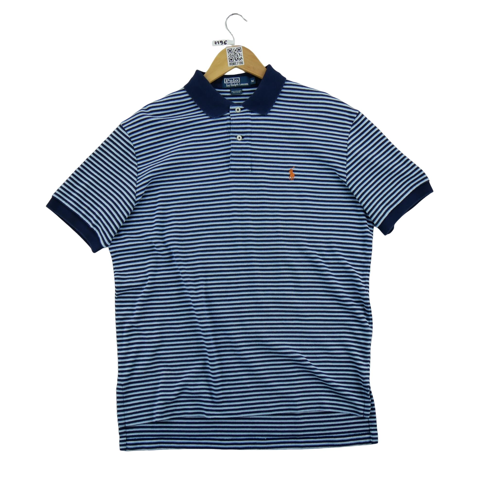 Polo maniche corte uomo Polo Ralph Lauren blu 2/5