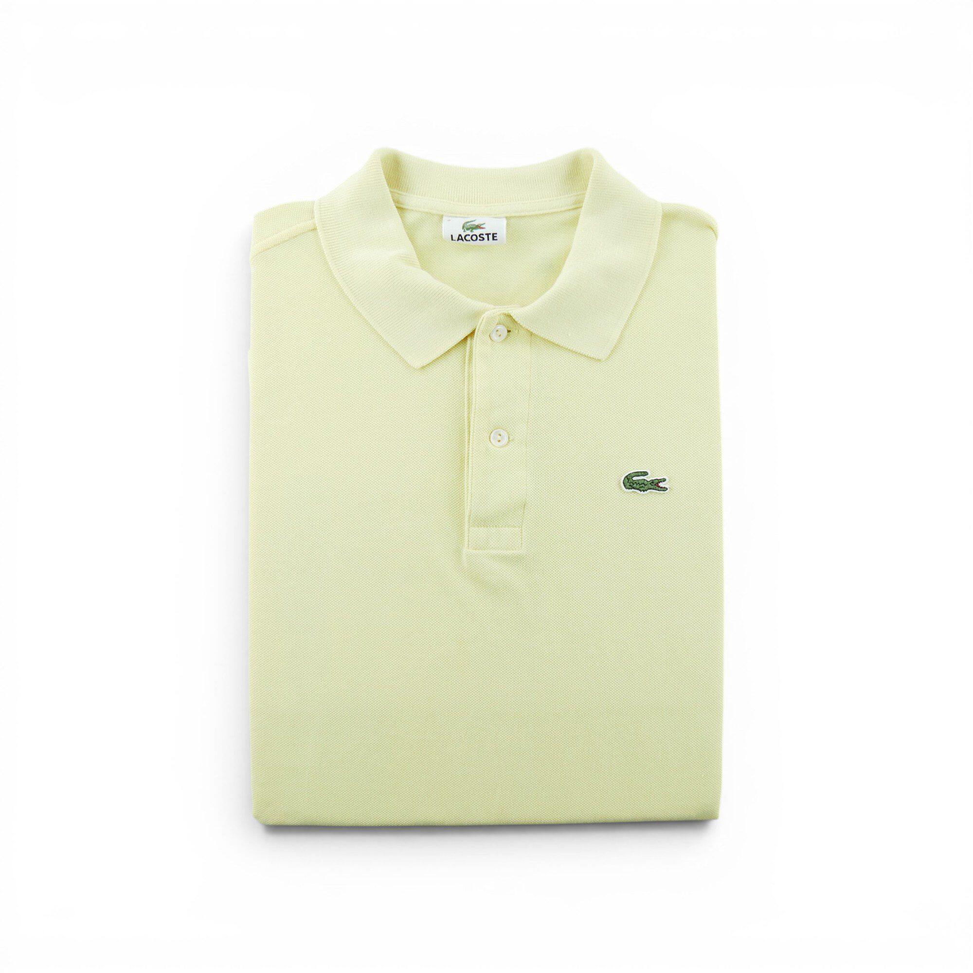 Polo uomo maniche corte giallo Lacoste 1/7