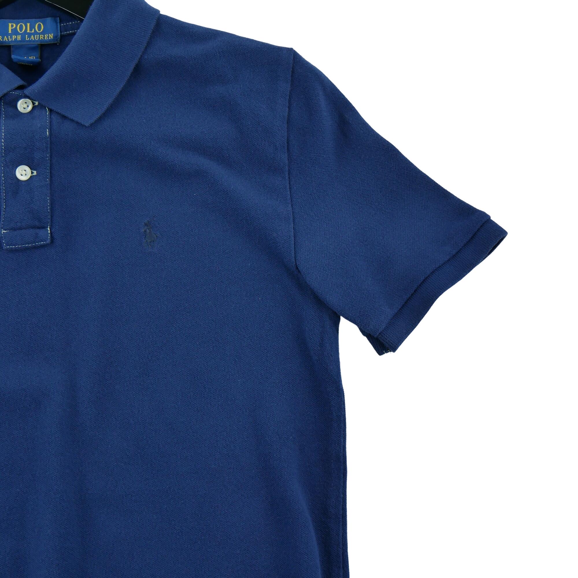 Polo maniche corte uomo Polo Ralph Lauren blu 4/5