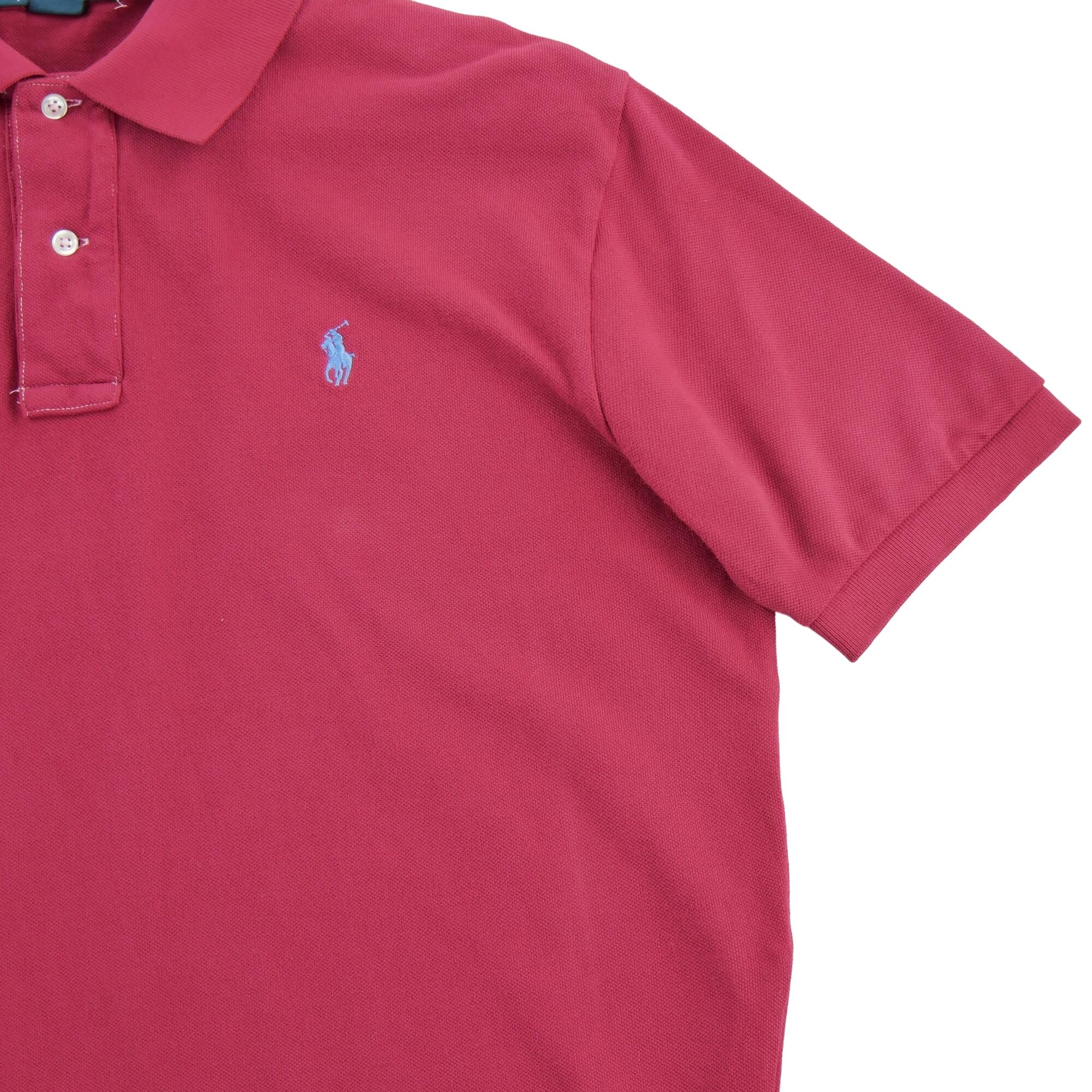 Polo manica corta Uomo Rosso 4/5