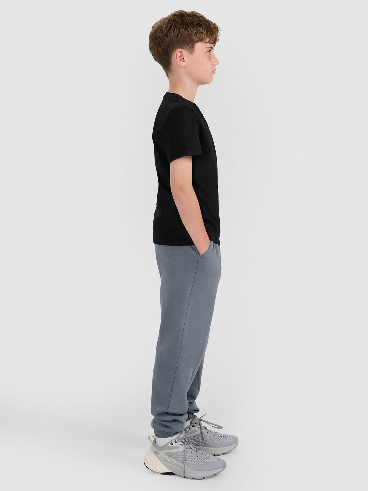 T-shirt chłopięcy bez nadruku 4F 4FJWMM00TTSHM2330 3/7