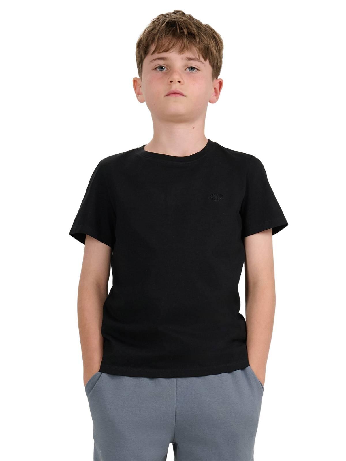 T-shirt chłopięcy bez nadruku 4F 4FJWMM00TTSHM2330 7/7