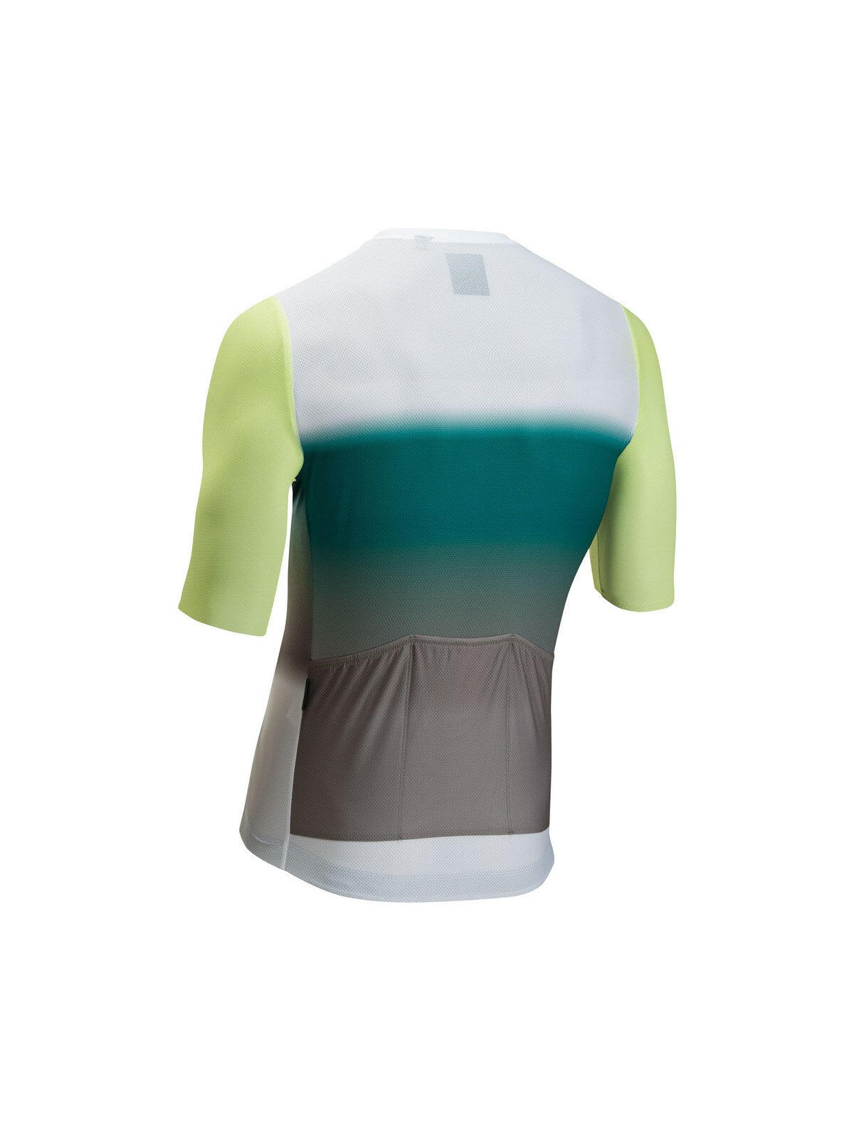 Koszulka rowerowa NORTHWAVE Blade Air Jersey S/s biało żółta 2/2