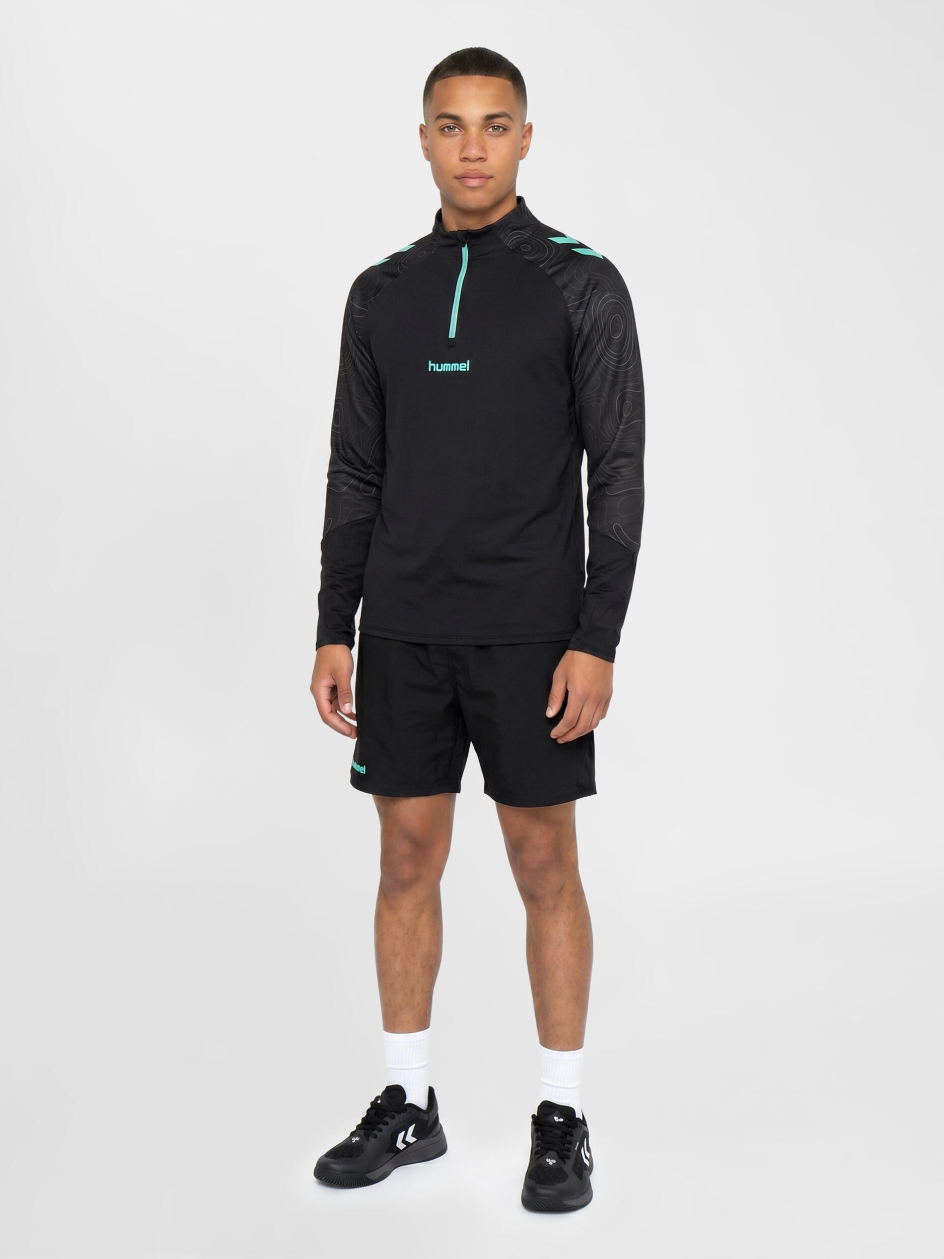 Demie-Fermeture Éclair Zip Sweat-Shirt Hmlblaze Homme 2/6