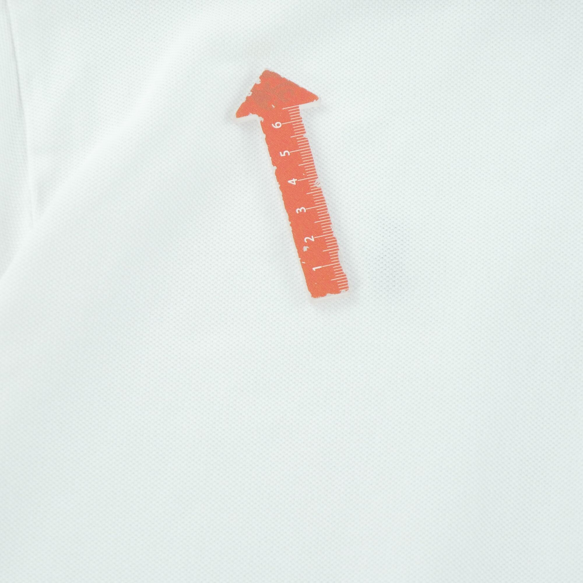 Polo maniche corte uomo bianco 7/7
