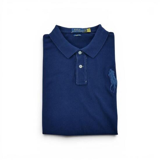 Seconde vie - Polo manches courtes Femme Marine - Excellent