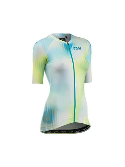 Koszulka rowerowa NORTHWAVE Blade Woman Jersey S/s zielona