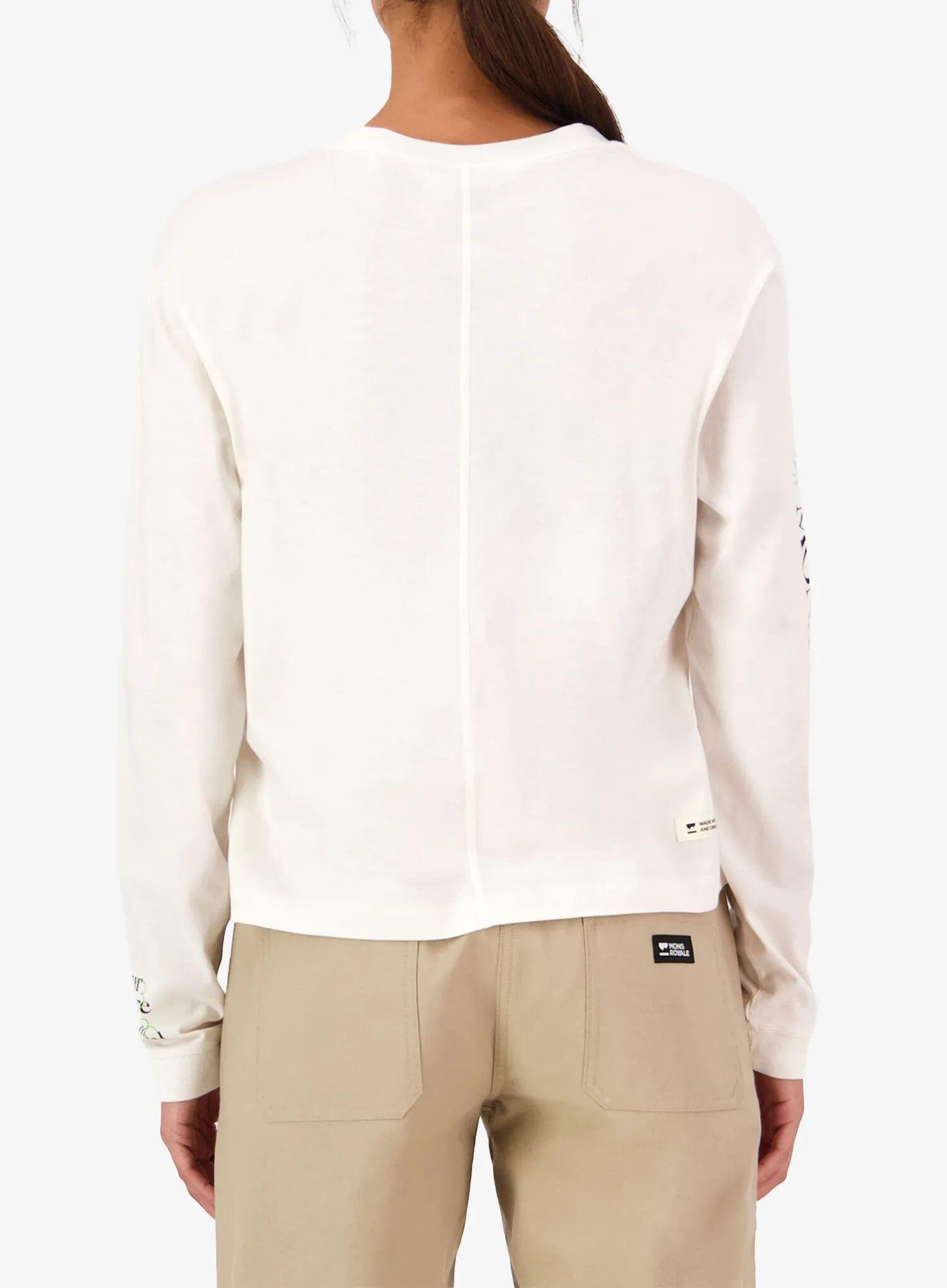 Longsleeve damski Mons Royale Yonder Merino Organic Cotton 2/4