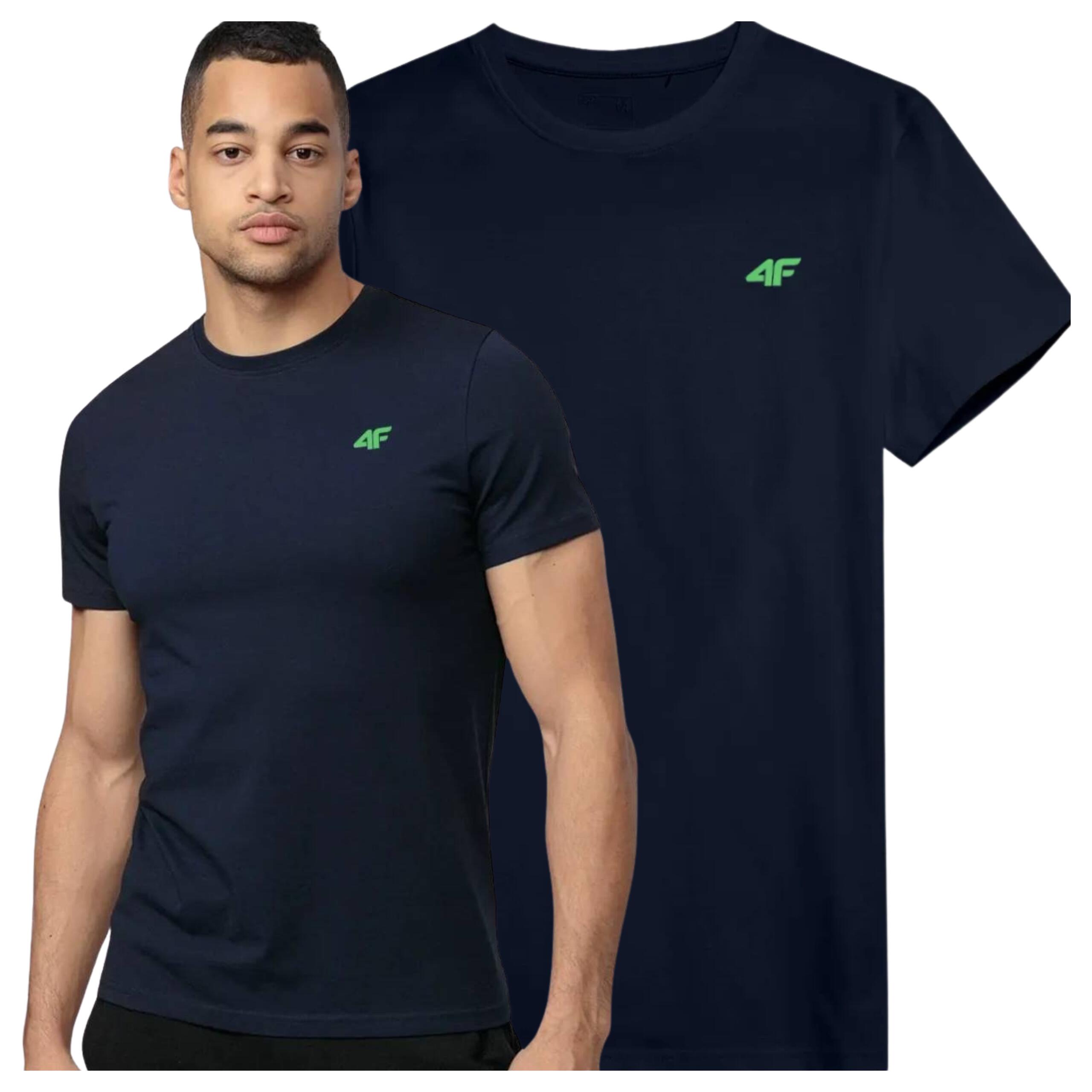 T-shirt męski 4F 4FWSS26TTSHM4483 4/4